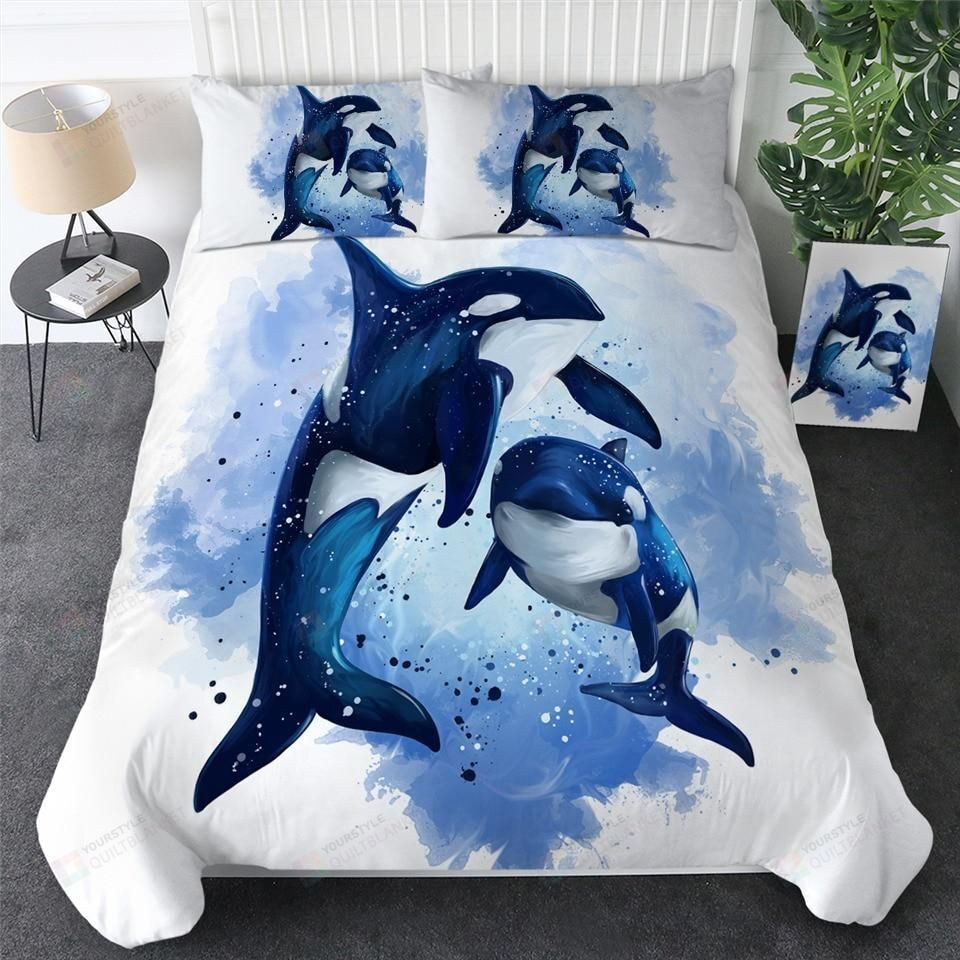 Orcinus Orca Bedding Set (Duvet Cover & Pillow Cases)