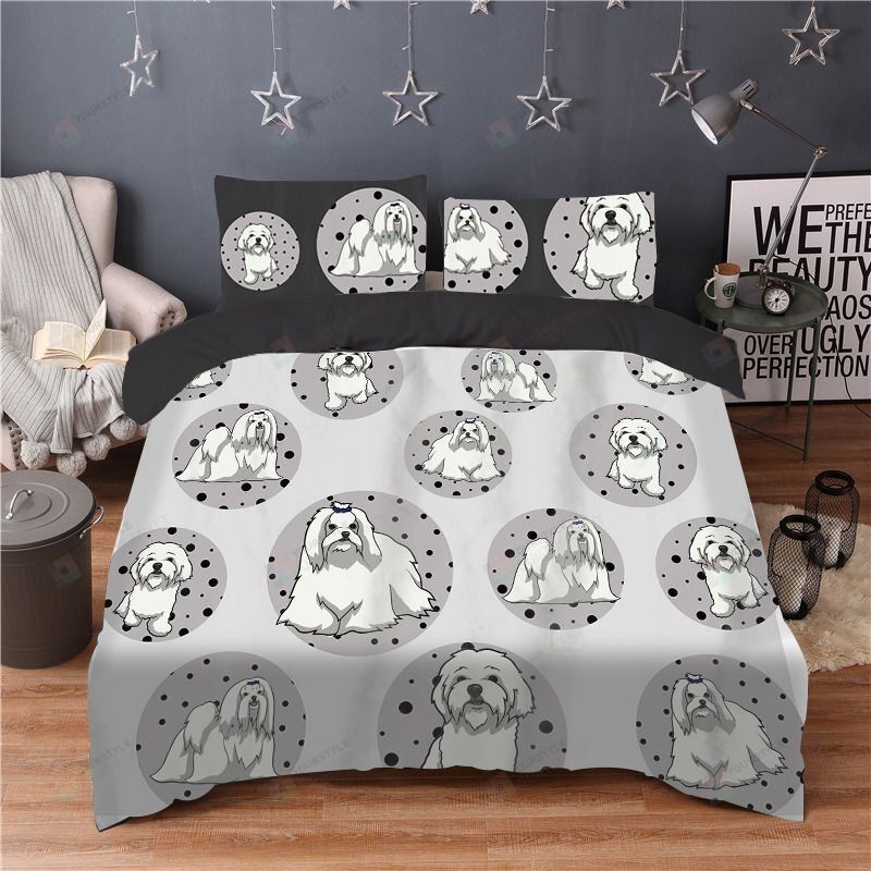 Maltese Cotton Bed Sheets Spread Comforter Duvet Cover Bedding Sets