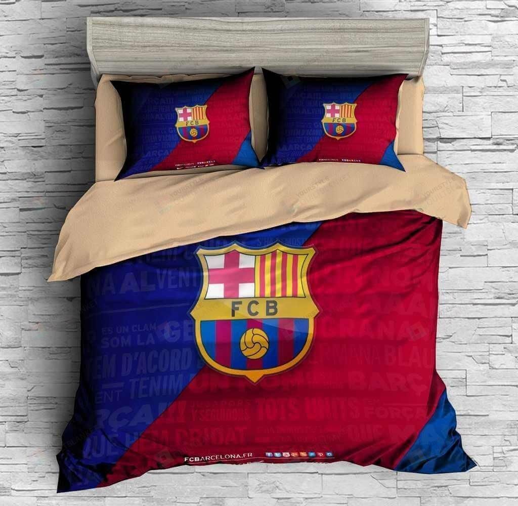 Fc Barcelona #1 Duvet Cover Bedding Set