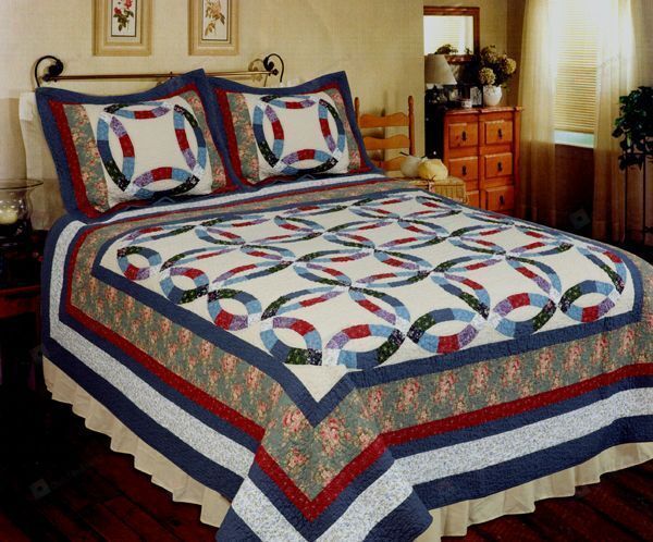 Ring Cotton Bed Sheets Spread Comforter Duvet Cover Bedding Sets