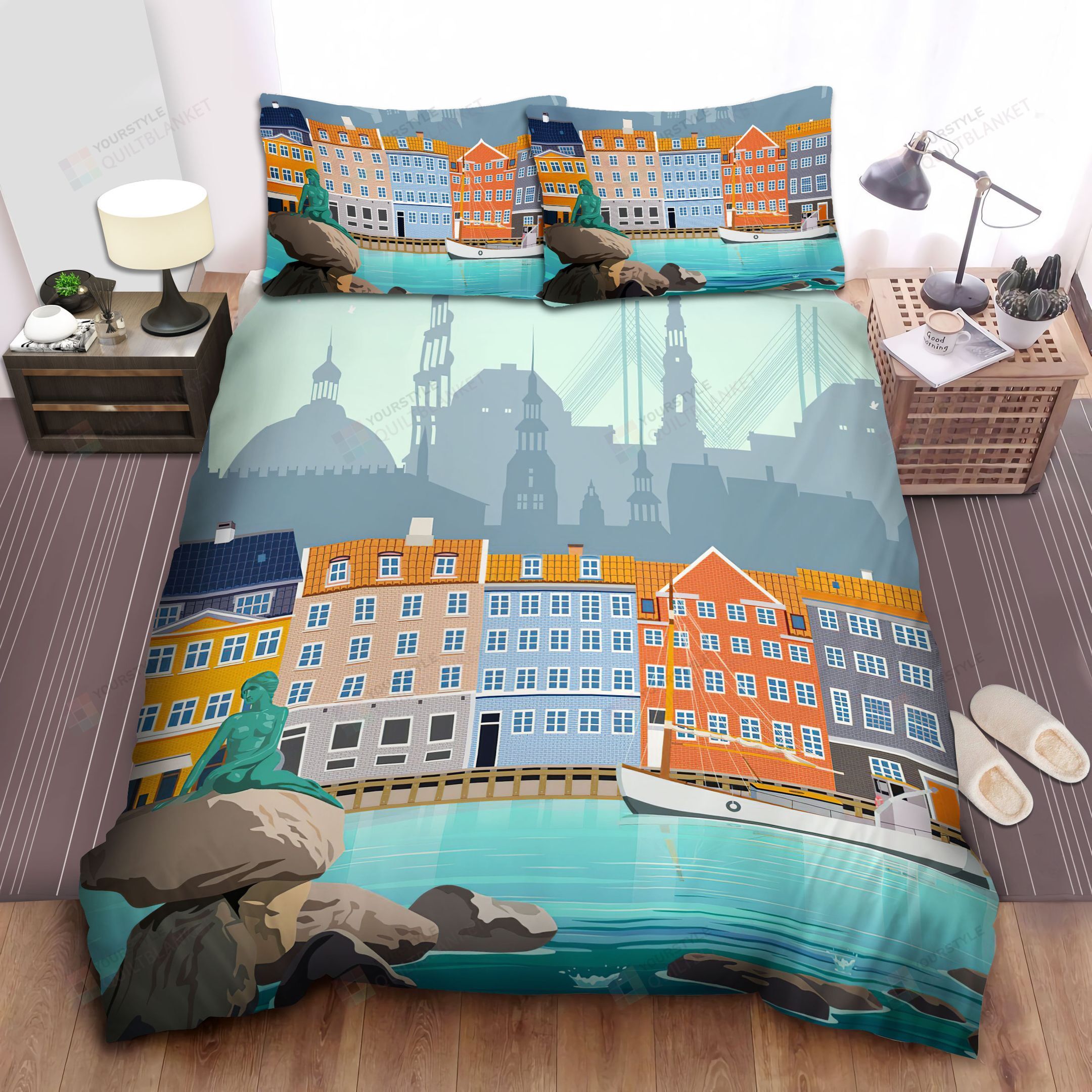 Copenhagen Bed Sheets Spread Comforter Duvet Cover Bedding Sets
