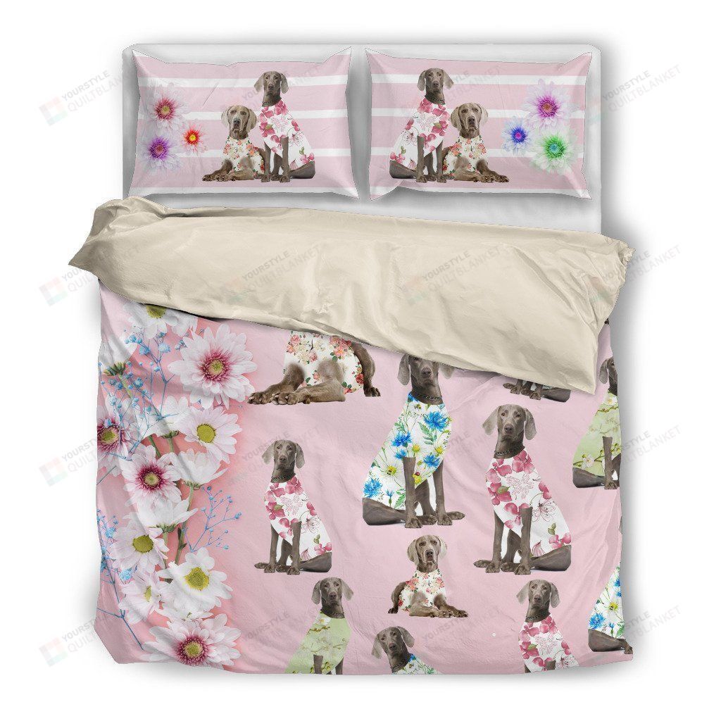 Weimaraner Cotton Bed Sheets Spread Comforter Duvet Cover Bedding Sets