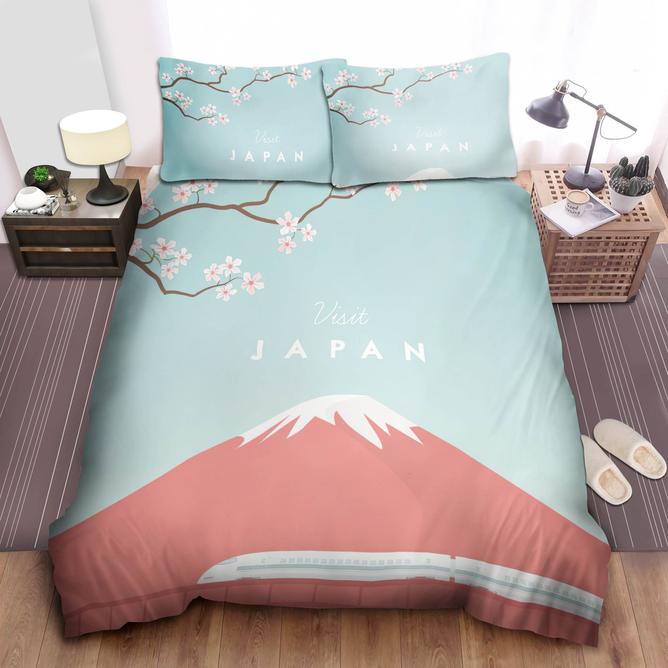 Japan Bed Sheets Spread Comforter Duvet Cover Bedding Sets