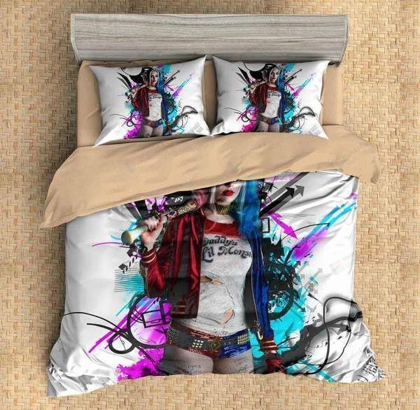 Harley Quinn #4 Duvet Cover Bedding Set