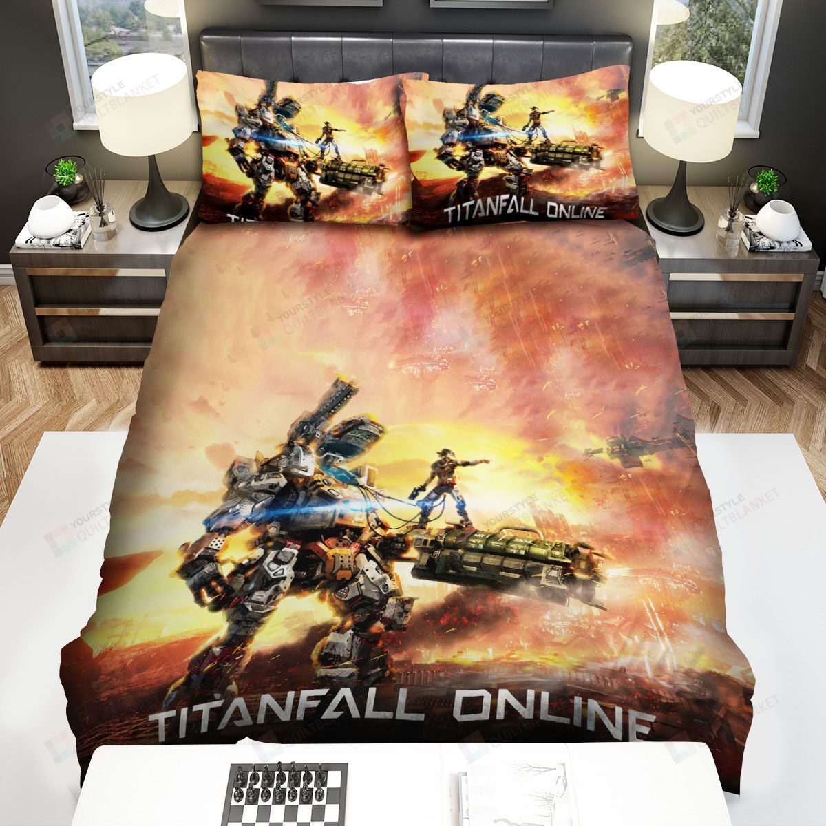 Titanfall Preacher Bed Sheets Spread Comforter Duvet Cover Bedding Sets