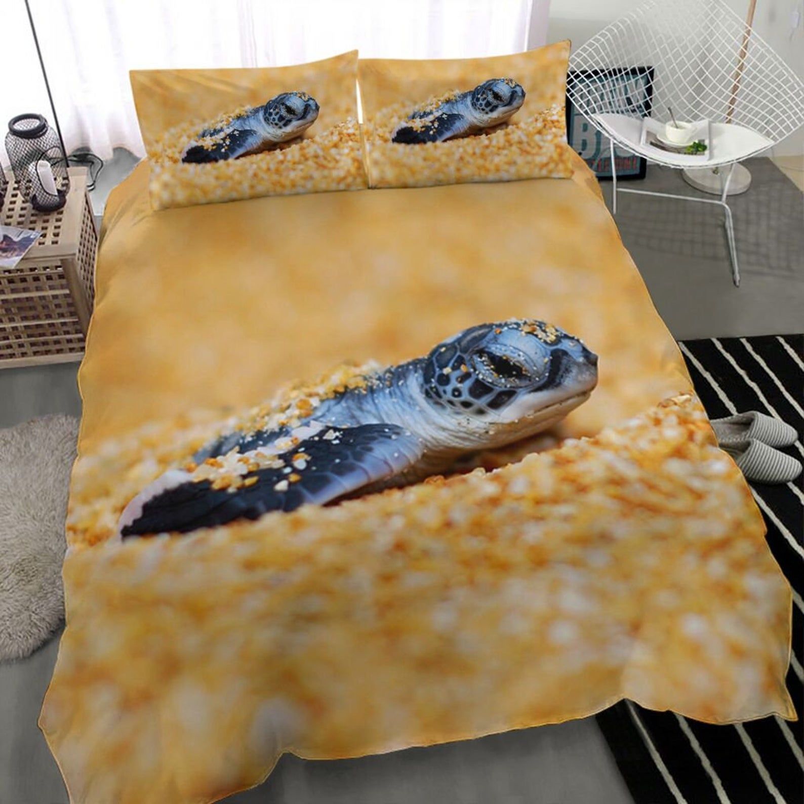 Turtle Bed Sheet Duvet Cover Bedding Sets