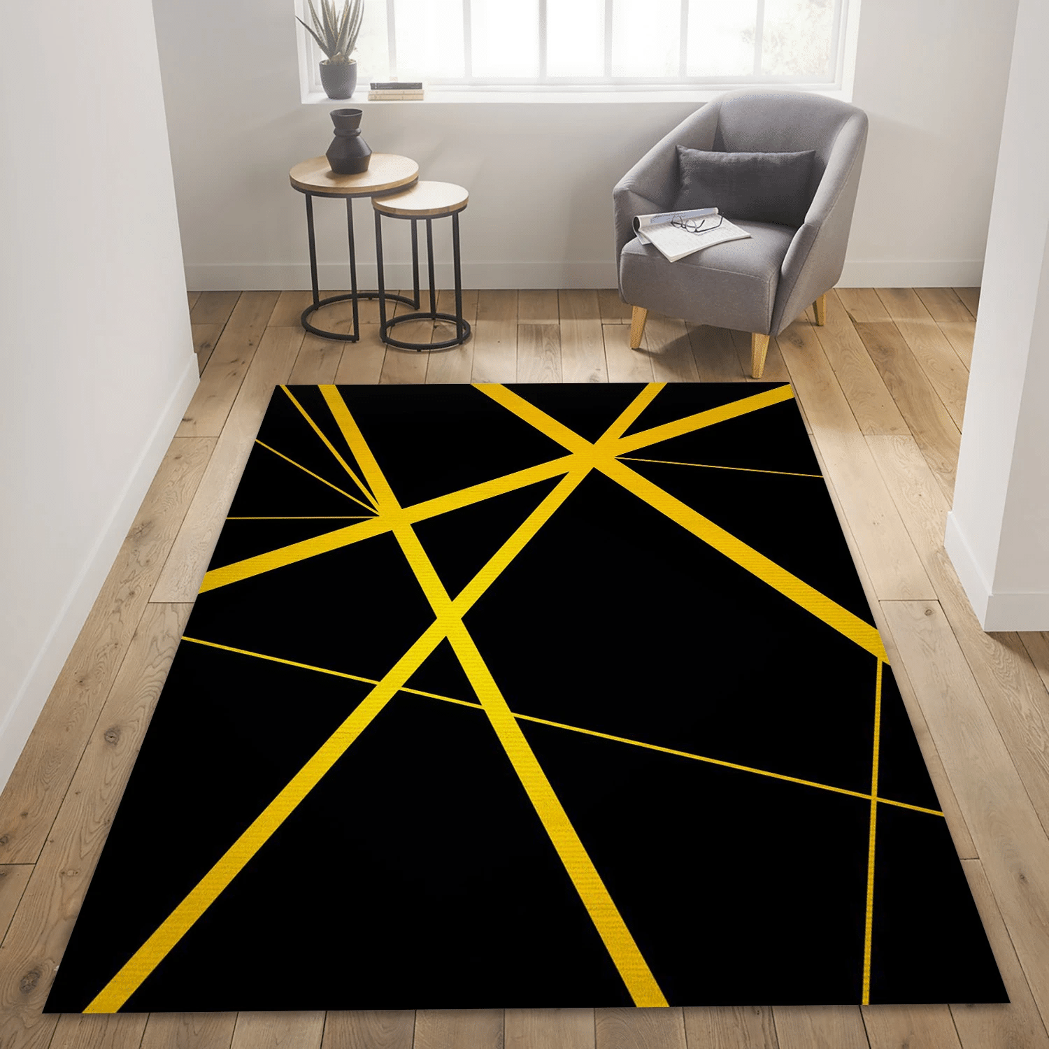 Yellow Van Halen Music Area Rug For Christmas, Living Room  Rug - Family Gift US Decor - Indoor Outdoor Rugs