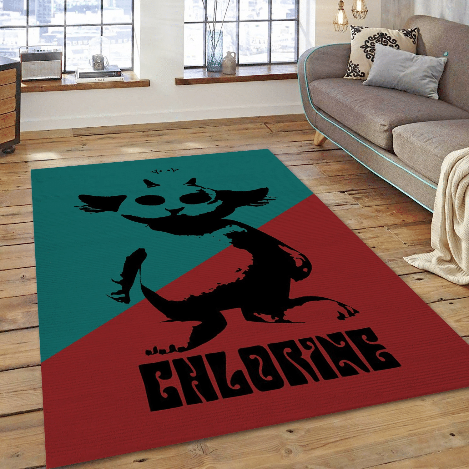 Chlorine Twenty One Pilots Area Rug, Living Room  Rug - Christmas Gift US Decor - Indoor Outdoor Rugs