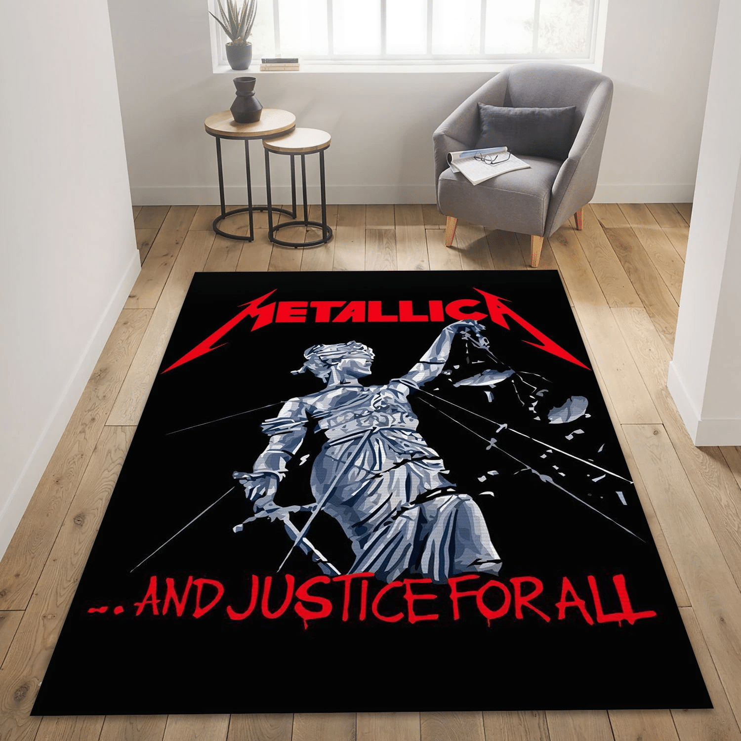 Wp7683645 Kill Em All Wallpapers Music Area Rug For Christmas, Living Room  Rug - Christmas Gift US Decor - Indoor Outdoor Rugs