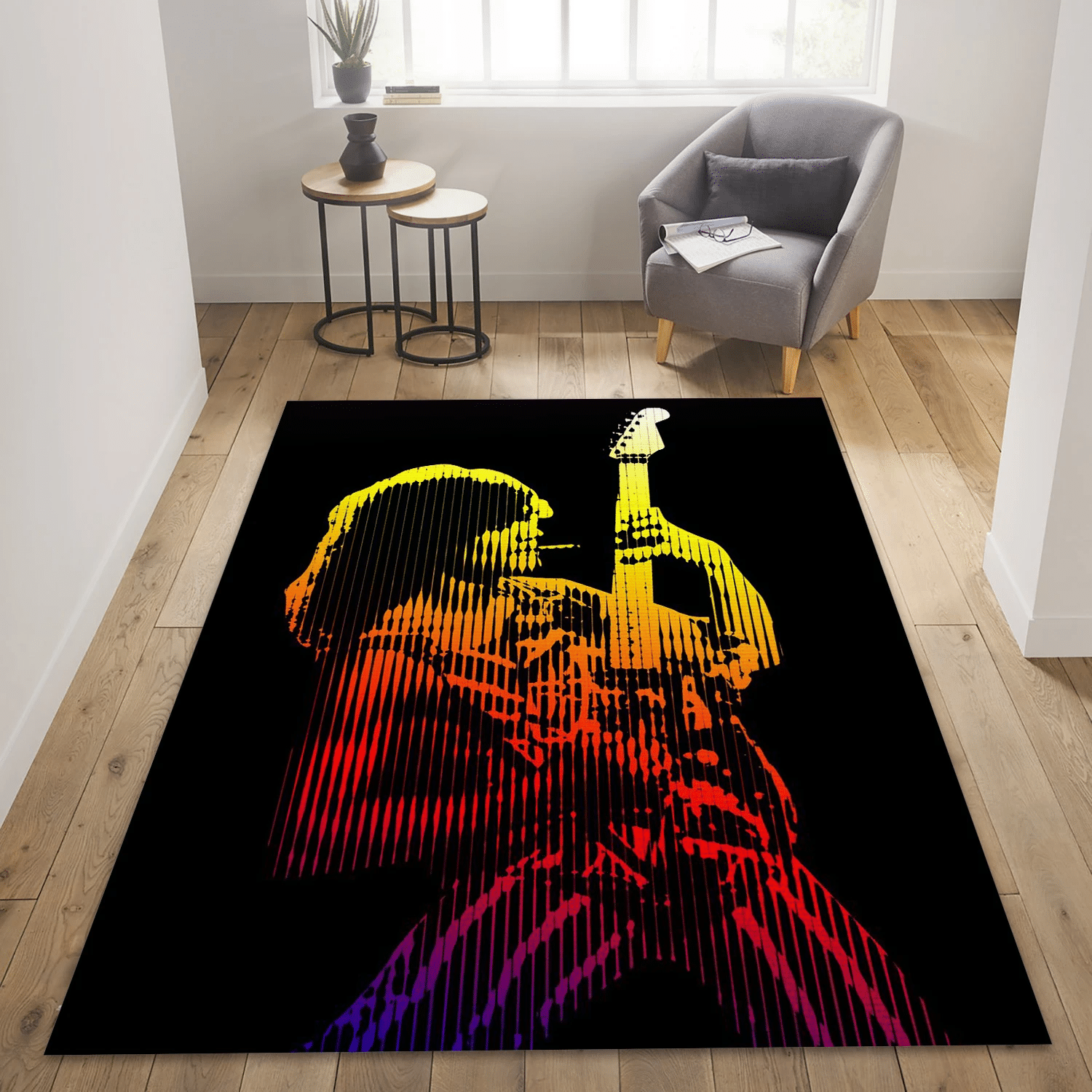 Van Halen Legend Band Music Area Rug For Christmas, Living Room  Rug - Floor Decor - Indoor Outdoor Rugs