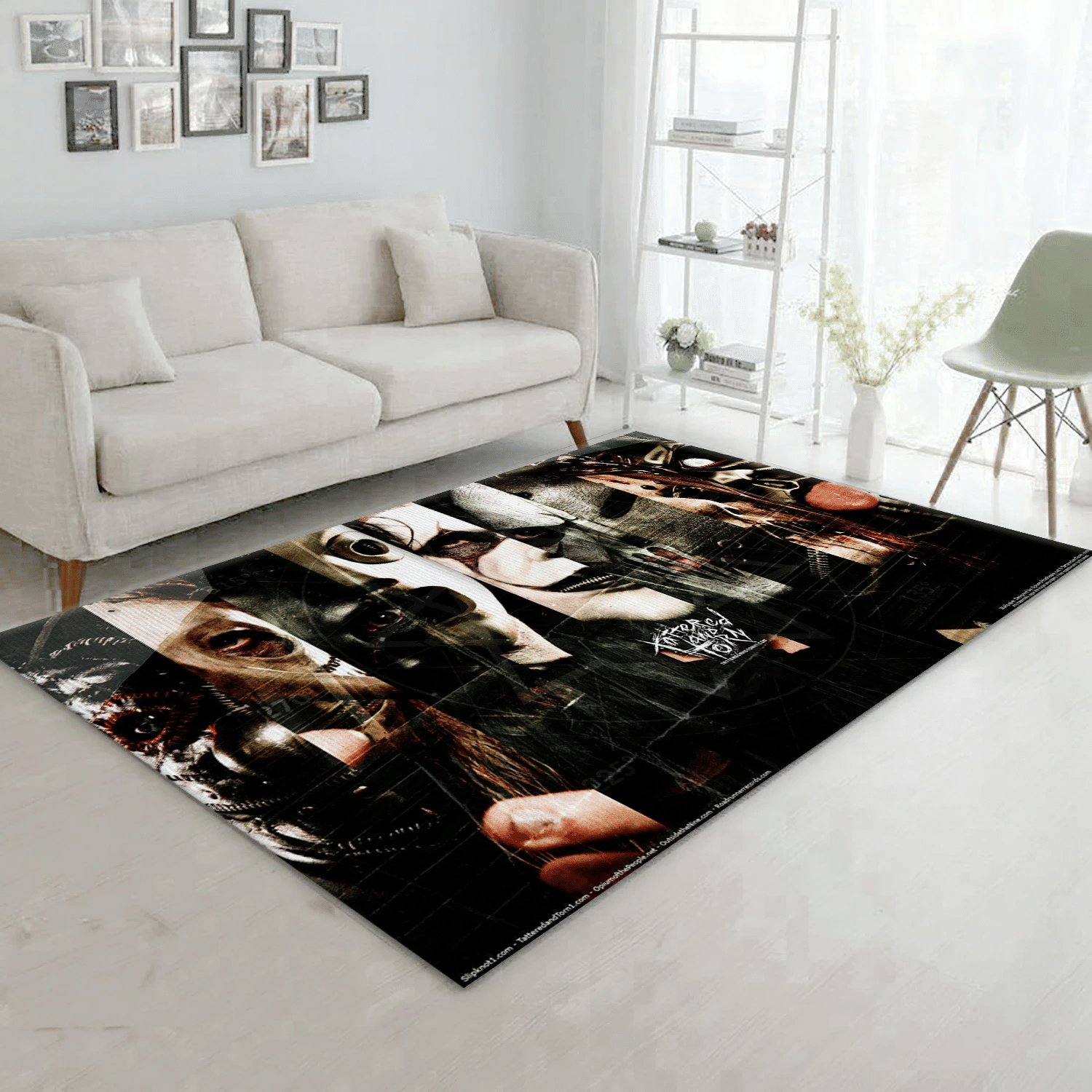 Slipknot Band 6 Music Area Rug For Christmas, Living Room  Rug - Home Decor - Indoor Outdoor Rugs