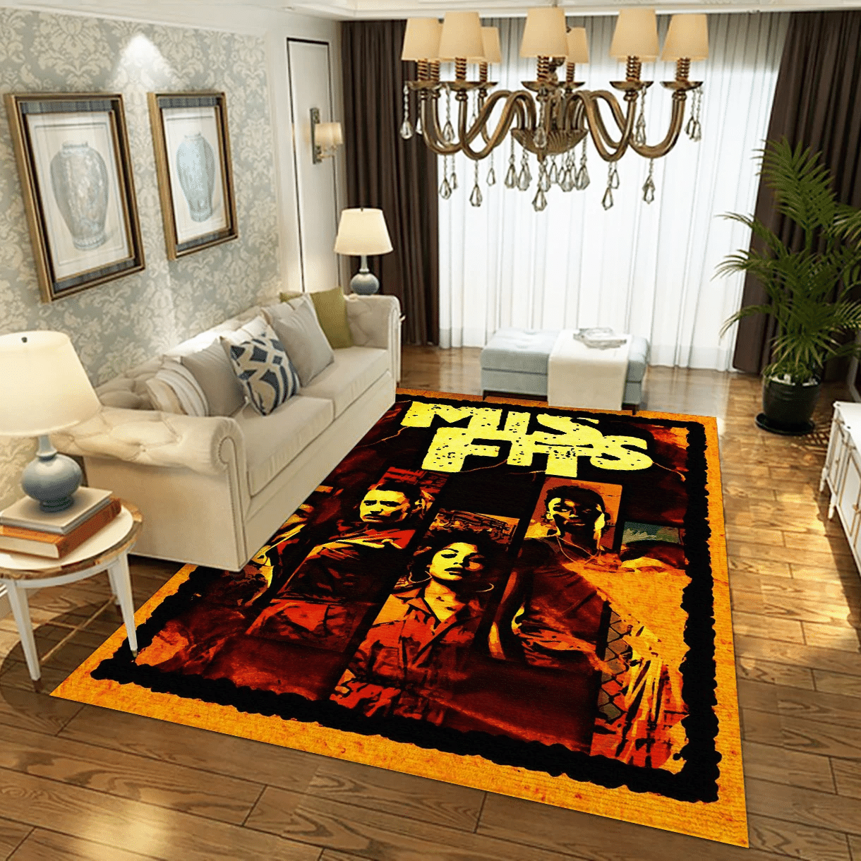 Misfits 2 Music Area Rug, Living Room  Rug - Christmas Gift US Decor - Indoor Outdoor Rugs