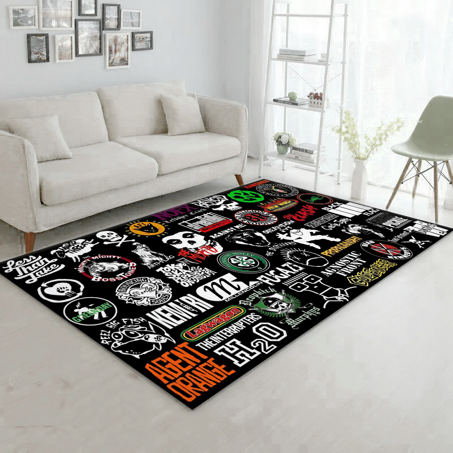 Rock Band Music Area Rug Carpet, Living Room  Rug - Christmas Gift US Decor - Indoor Outdoor Rugs