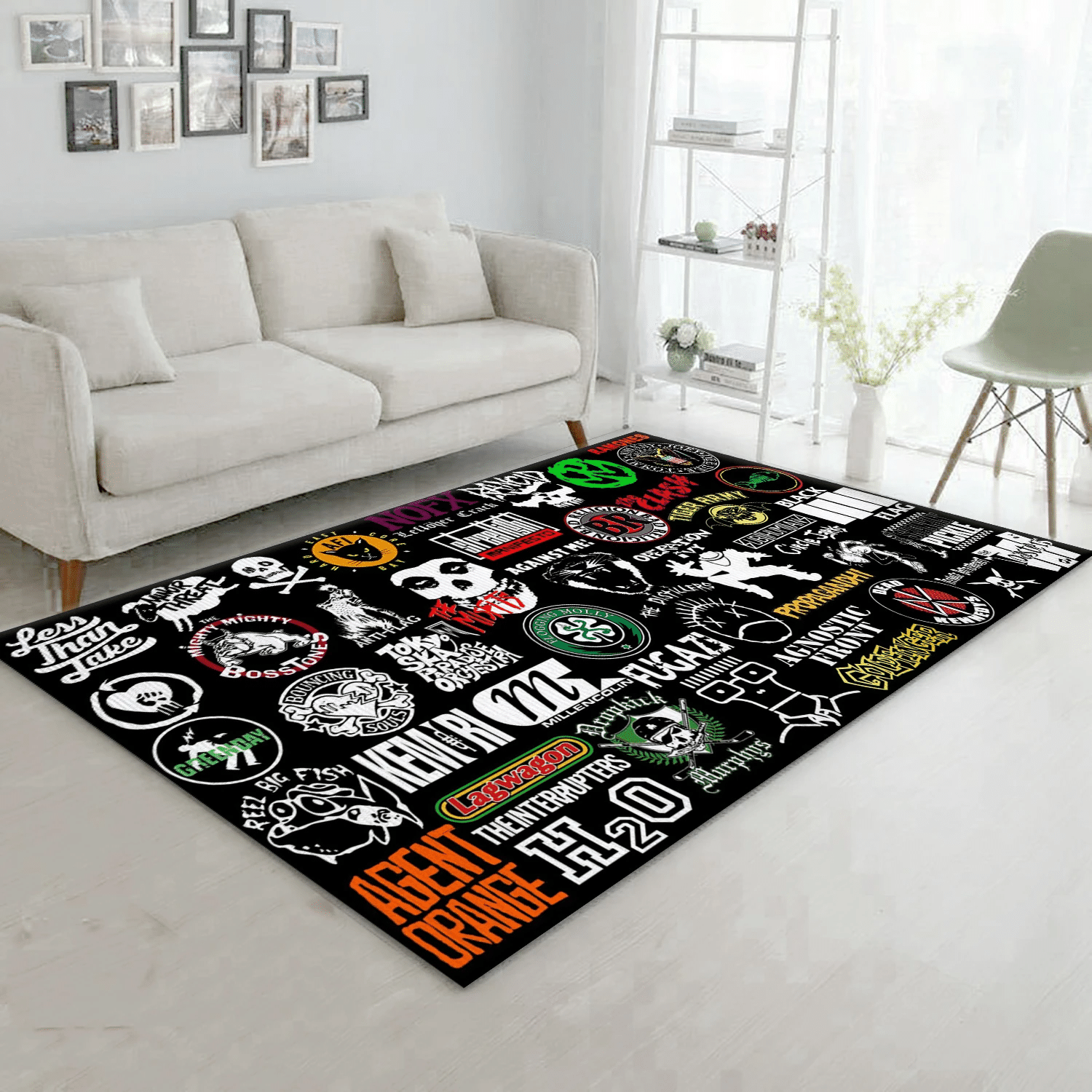 Legend Band Music Area Rug Carpet, Living Room  Rug - Family Gift US Decor - Indoor Outdoor Rugs