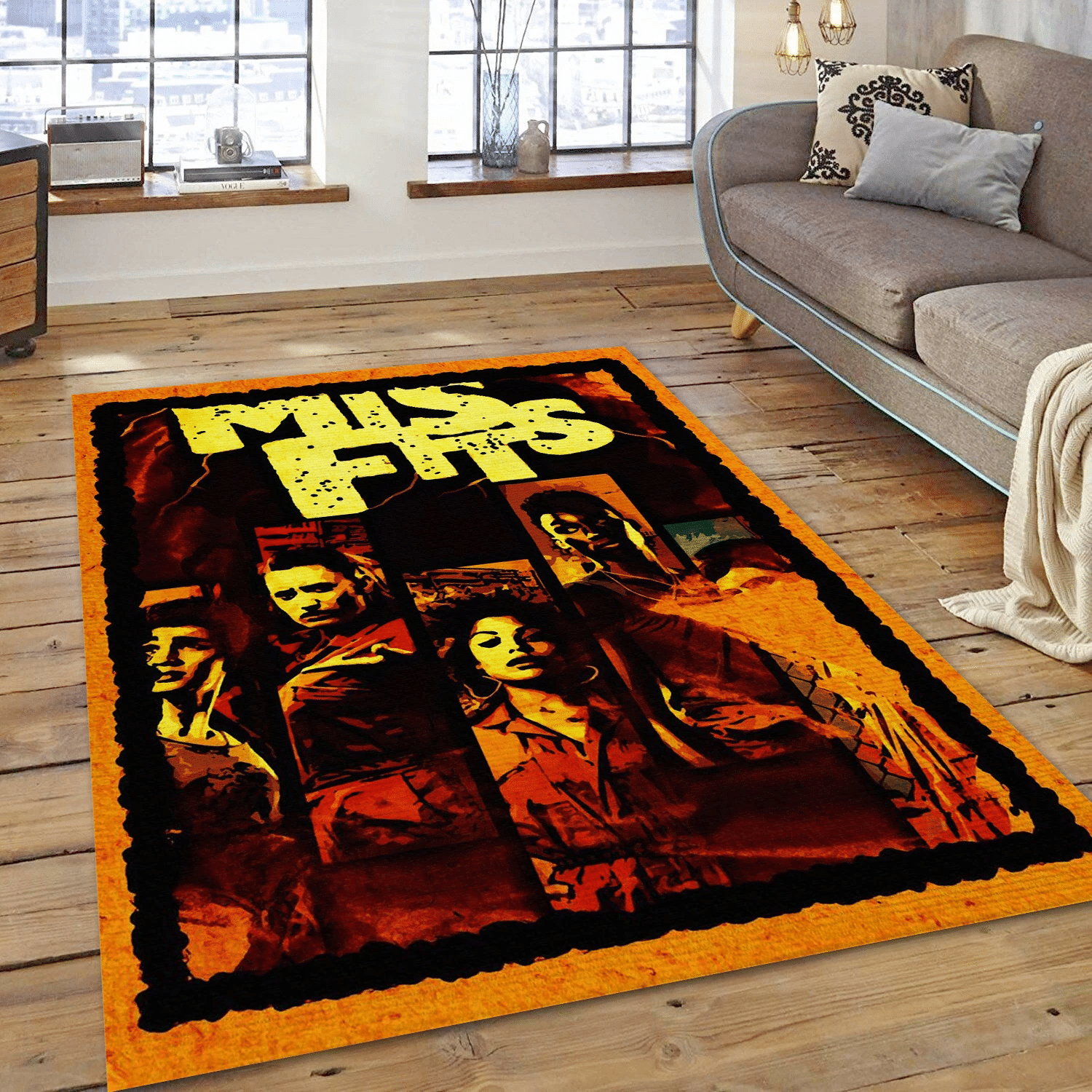 Misfits 2 Music Area Rug, Living Room  Rug - Christmas Gift US Decor - Indoor Outdoor Rugs