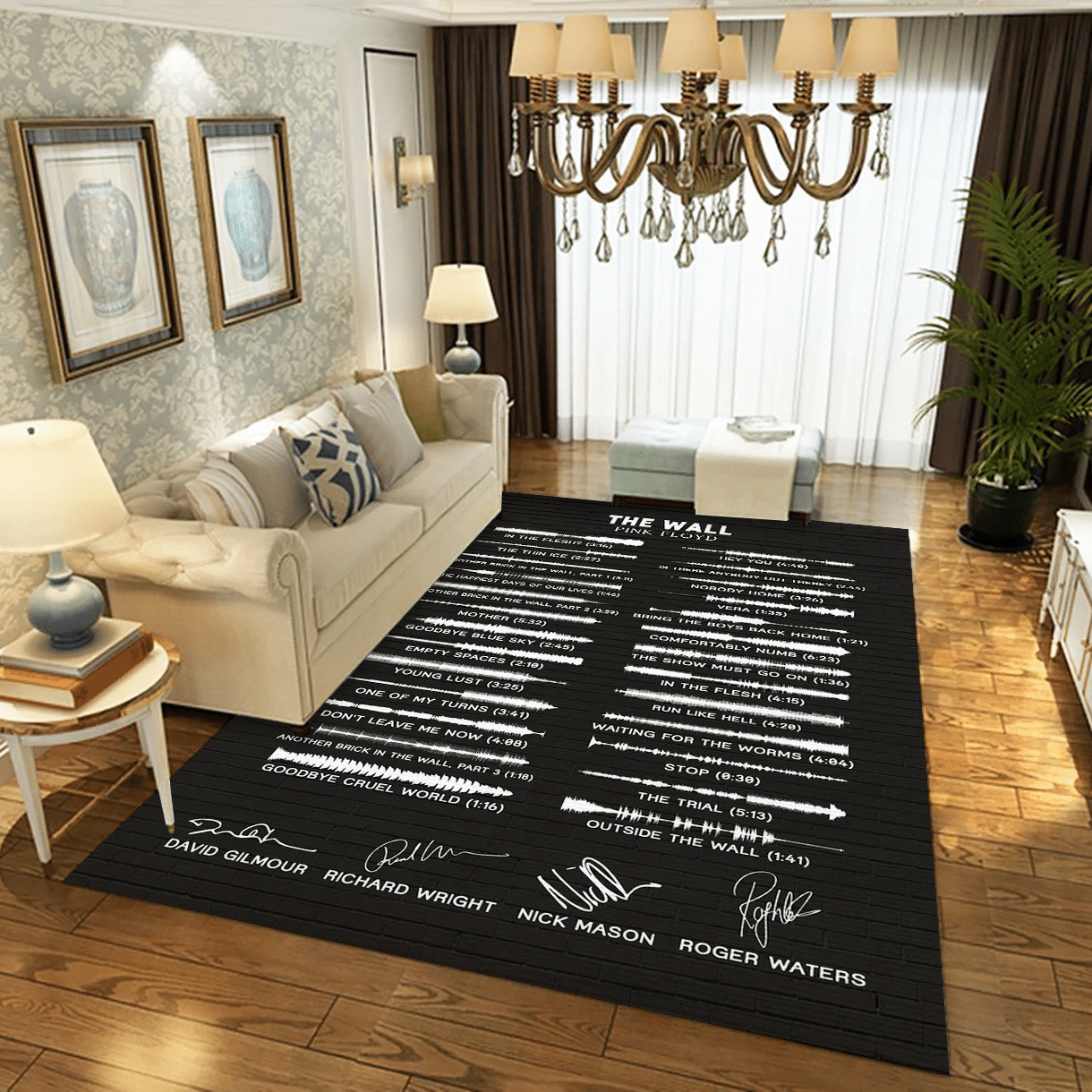 Pink Floyd The Wall 1 Music Area Rug Carpet, Living Room  Rug - Home Decor - Indoor Outdoor Rugs