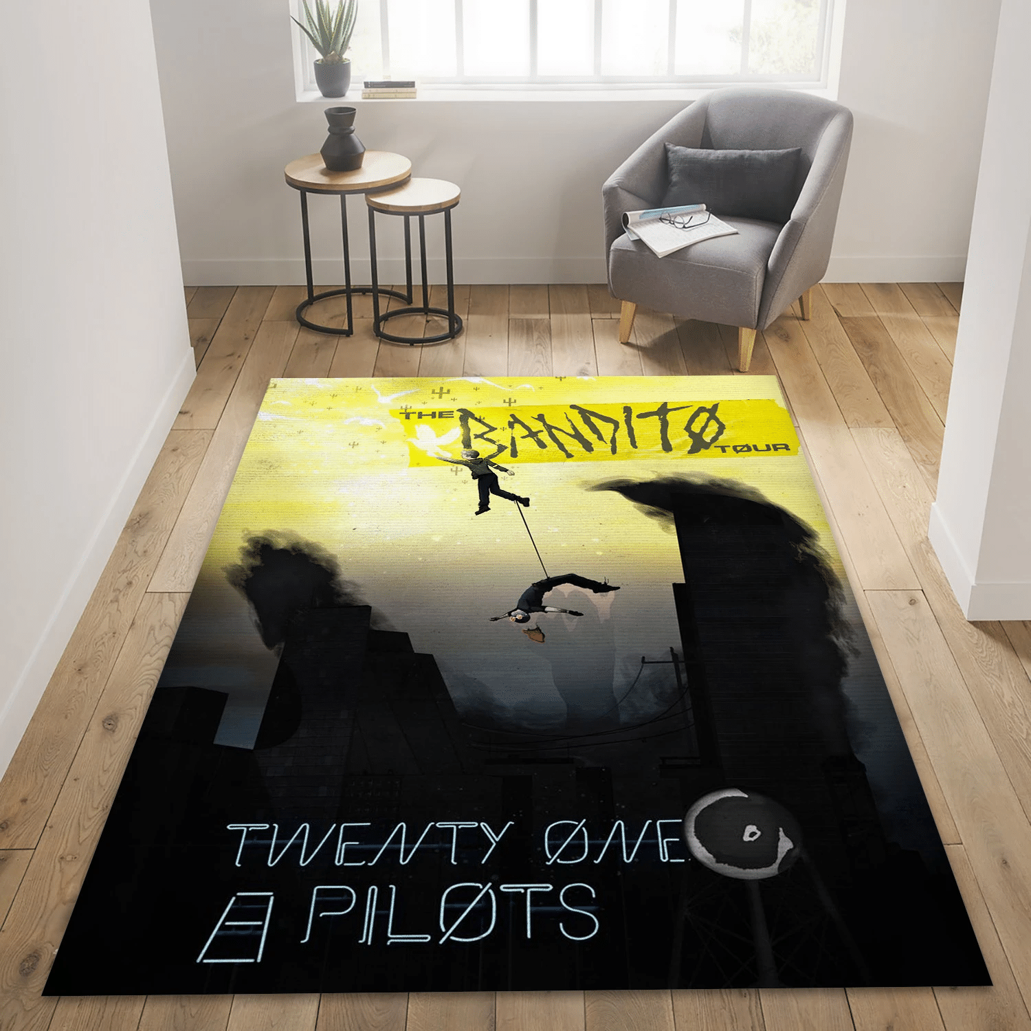 East Leaving Town Music Area Rug, Living Room  Rug - Christmas Gift US Decor - Indoor Outdoor Rugs