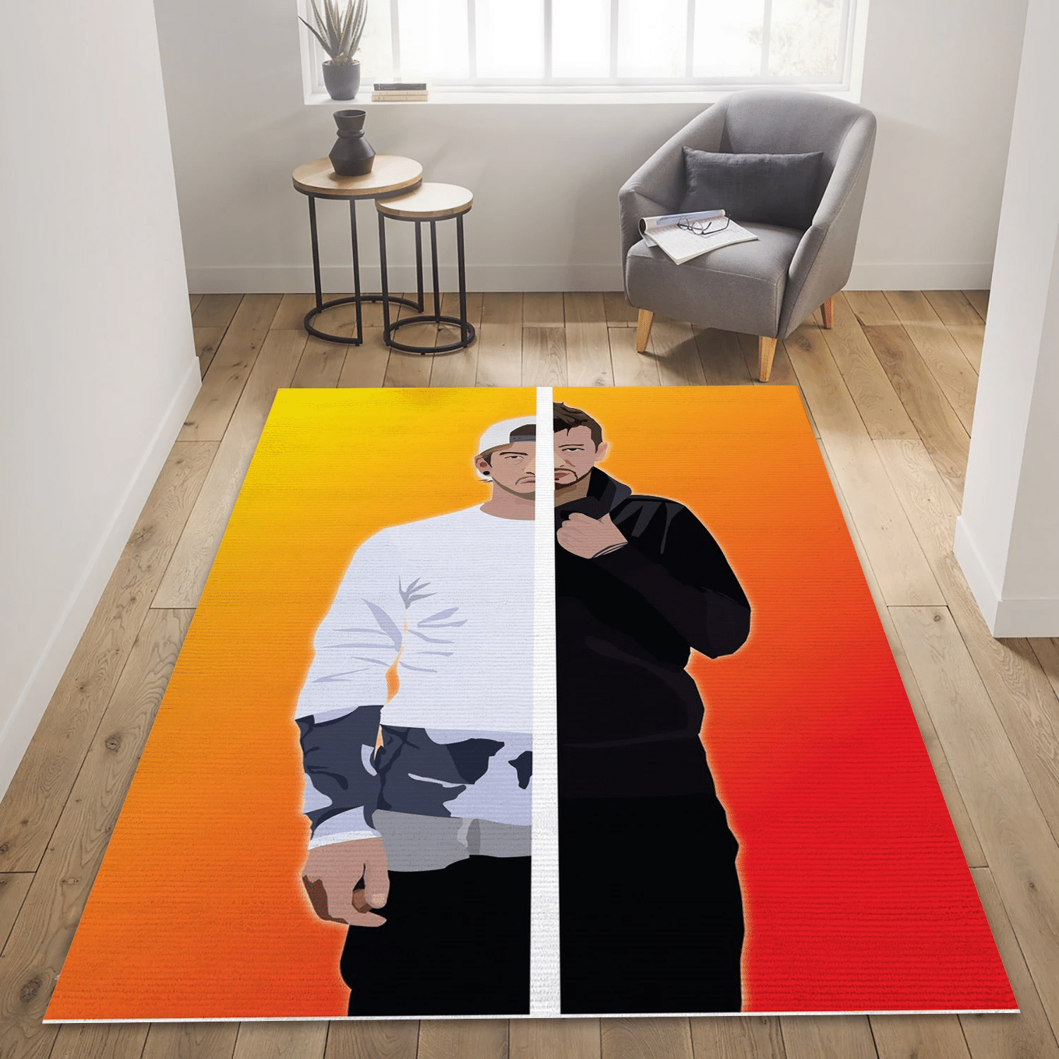 Twenty One Pilots Gardient Music Area Rug, Living Room  Rug - Christmas Gift US Decor - Indoor Outdoor Rugs