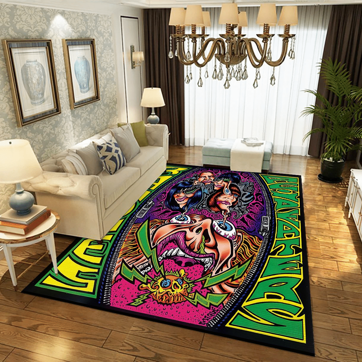 Ramones Artwork Music Area Rug For Christmas, Living Room  Rug - Christmas Gift US Decor - Indoor Outdoor Rugs