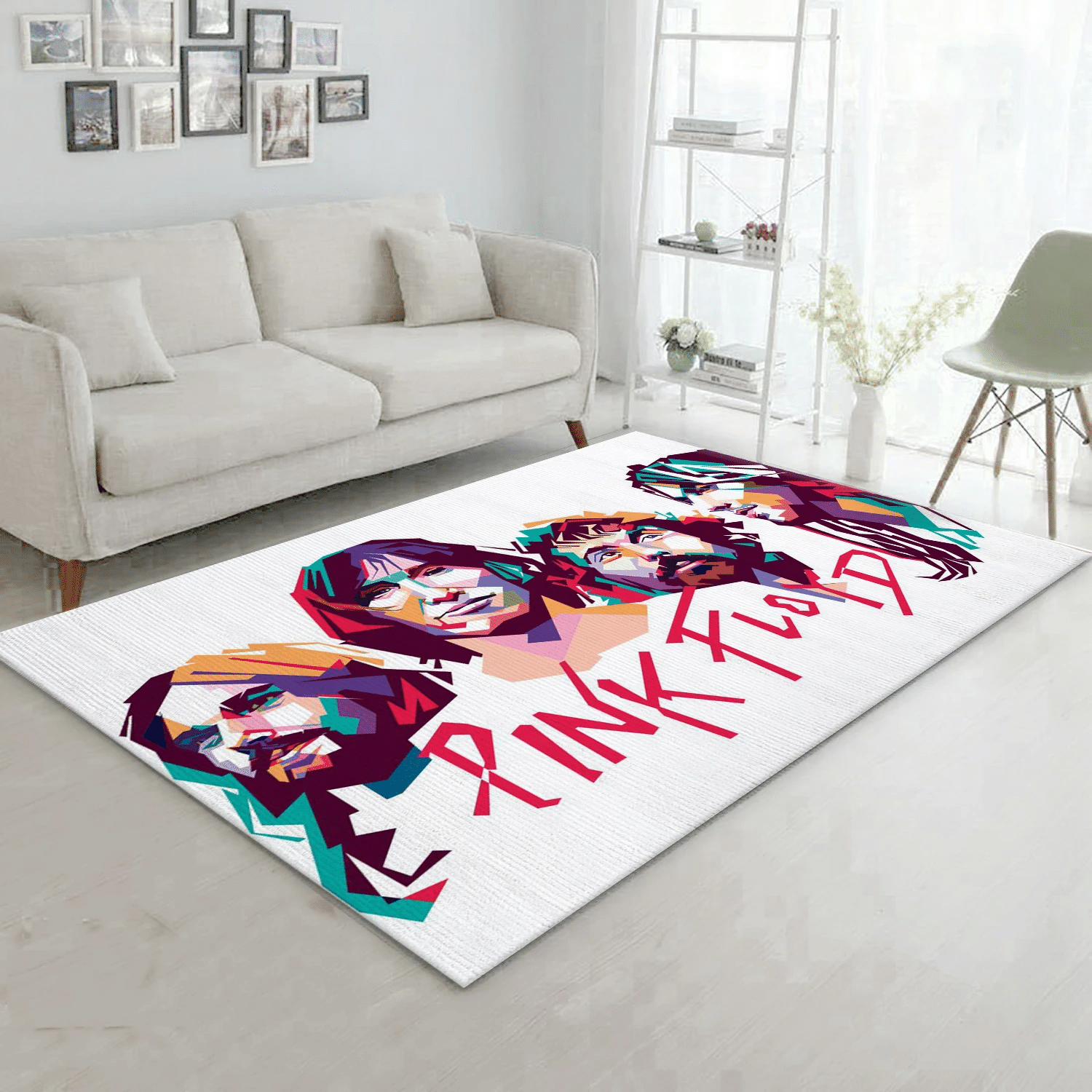 Pink Floyd Fulcolor Music Area Rug For Christmas, Living Room  Rug - Floor Decor - Indoor Outdoor Rugs