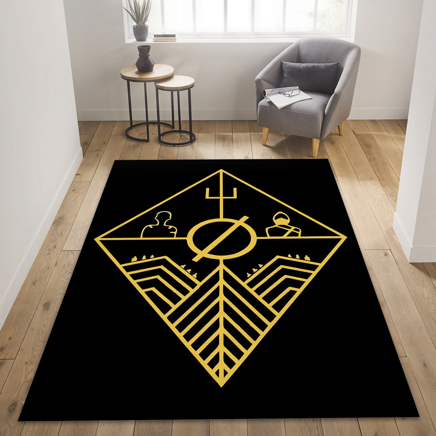 Trench Concept Art 21 Pilots Music Area Rug, Living Room  Rug - Floor Decor - Indoor Outdoor Rugs