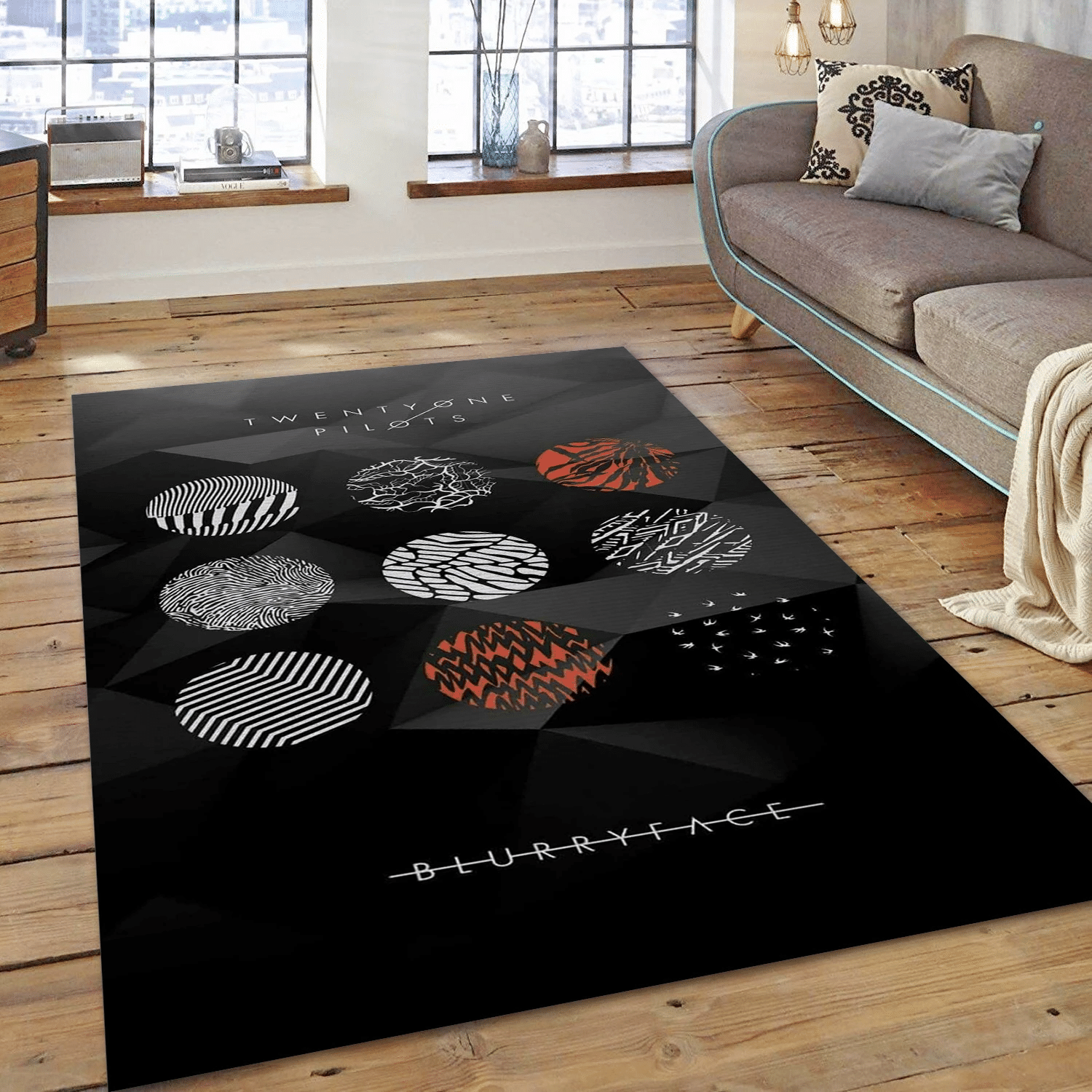 Twenty One Pilots Blurryface Music Area Rug For Christmas, Living Room  Rug - Christmas Gift US Decor - Indoor Outdoor Rugs