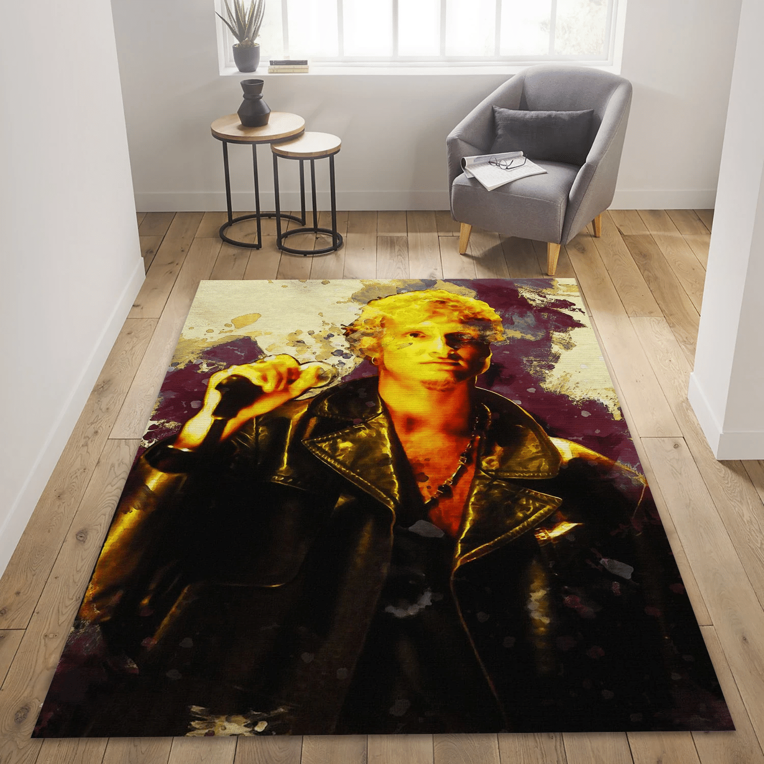 Smudge Layne Staley Alice In Chains Music Area Rug Carpet, Living Room  Rug - Floor Decor - Indoor Outdoor Rugs