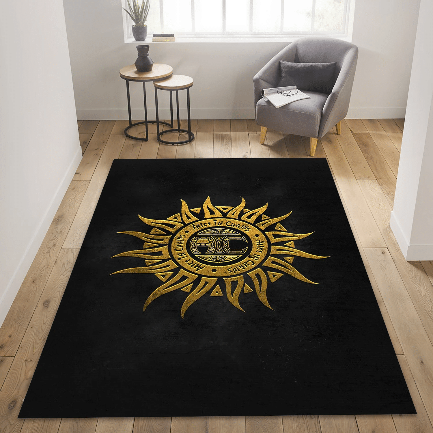 Alice In Chains Jerry Sean Area Rug, Living Room  Rug - Family Gift US Decor - Indoor Outdoor Rugs