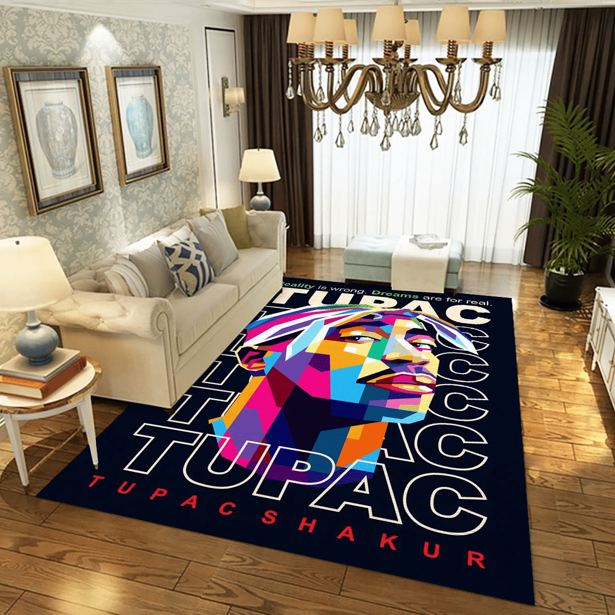 Tupac Shakur Music Area Rug, Living Room  Rug - Christmas Gift US Decor - Indoor Outdoor Rugs