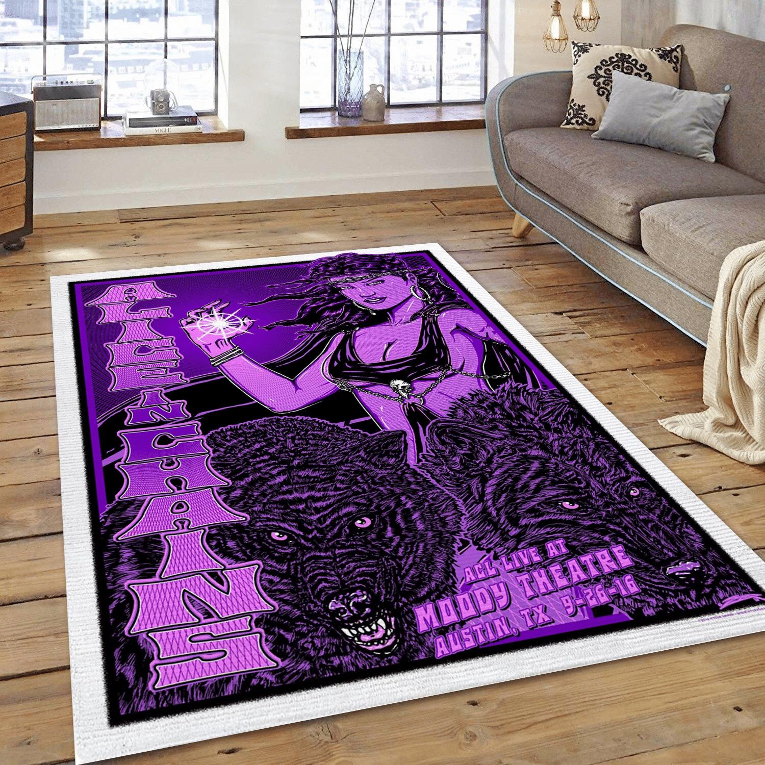 Alice In Chains 1 Act Live Area Rug, Living Room  Rug - Christmas Gift US Decor - Indoor Outdoor Rugs