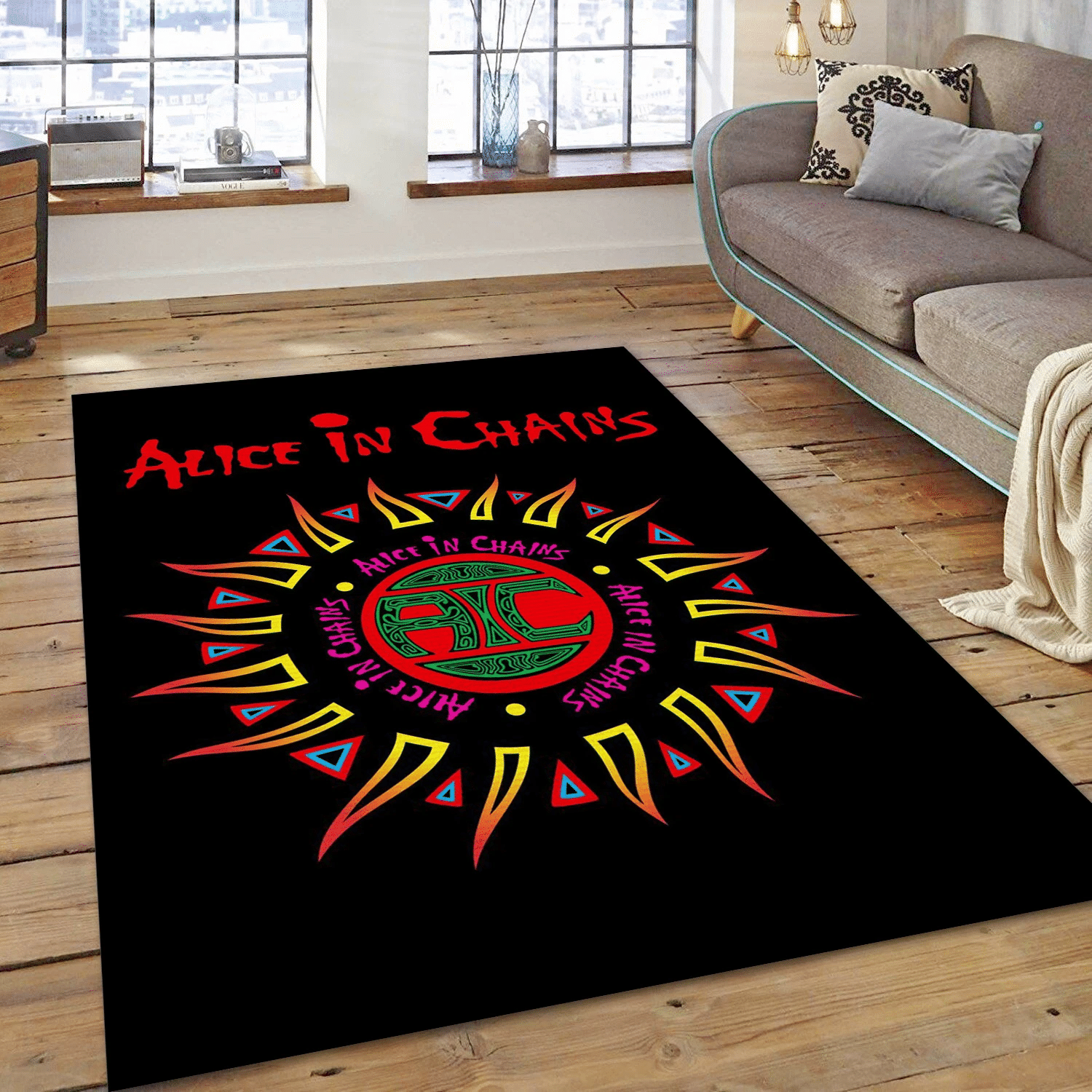 Alice In Chains 1 Music Area Rug For Christmas, Living Room  Rug - Christmas Gift US Decor - Indoor Outdoor Rugs