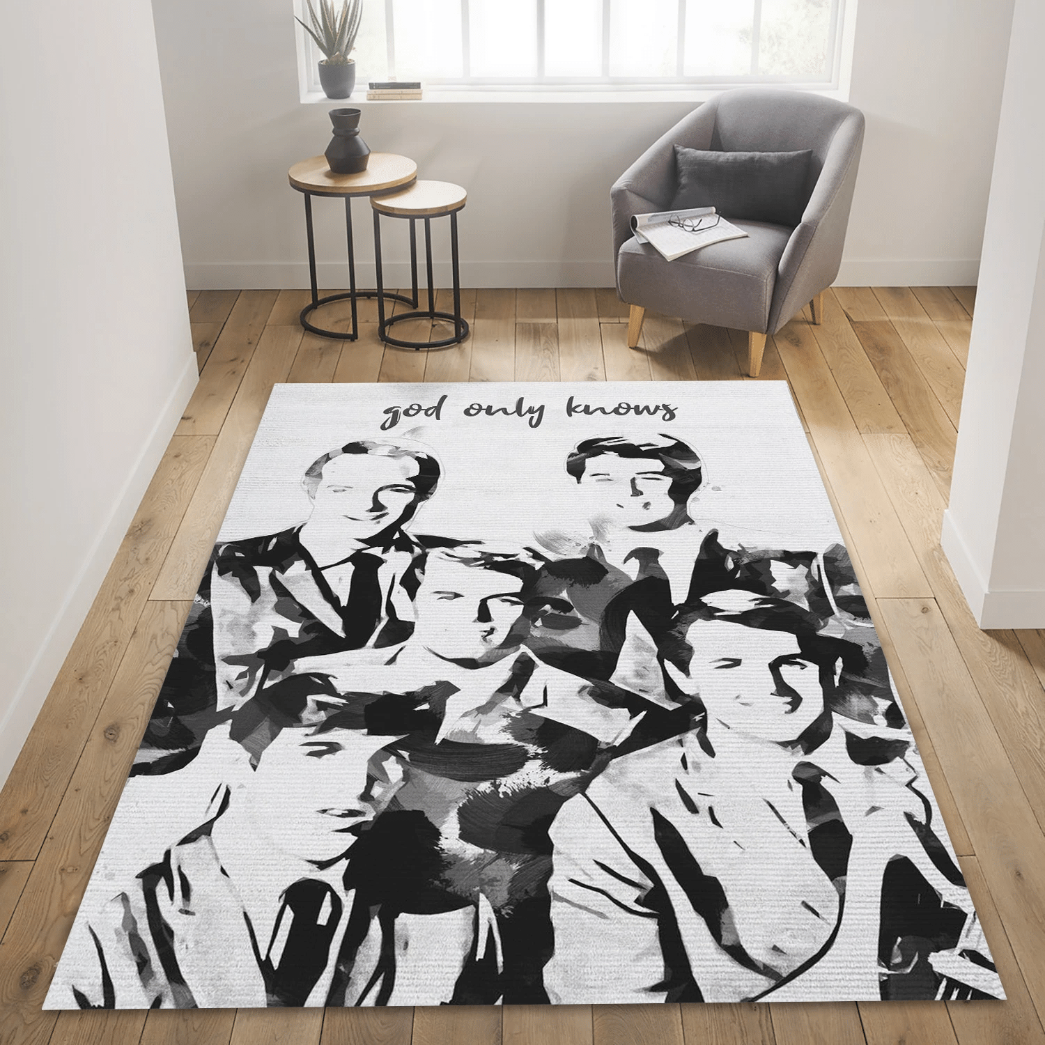 Beach Boys God Only Know Music Area Rug For Christmas, Living Room  Rug - Family Gift US Decor - Indoor Outdoor Rugs