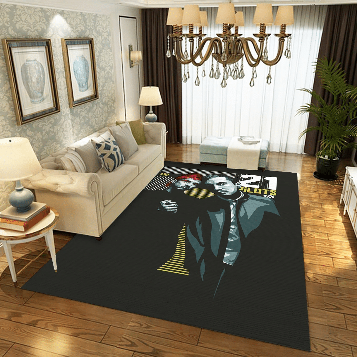 Twenty One Pilots 5 Music Area Rug For Christmas, Living Room  Rug - Christmas Gift US Decor - Indoor Outdoor Rugs