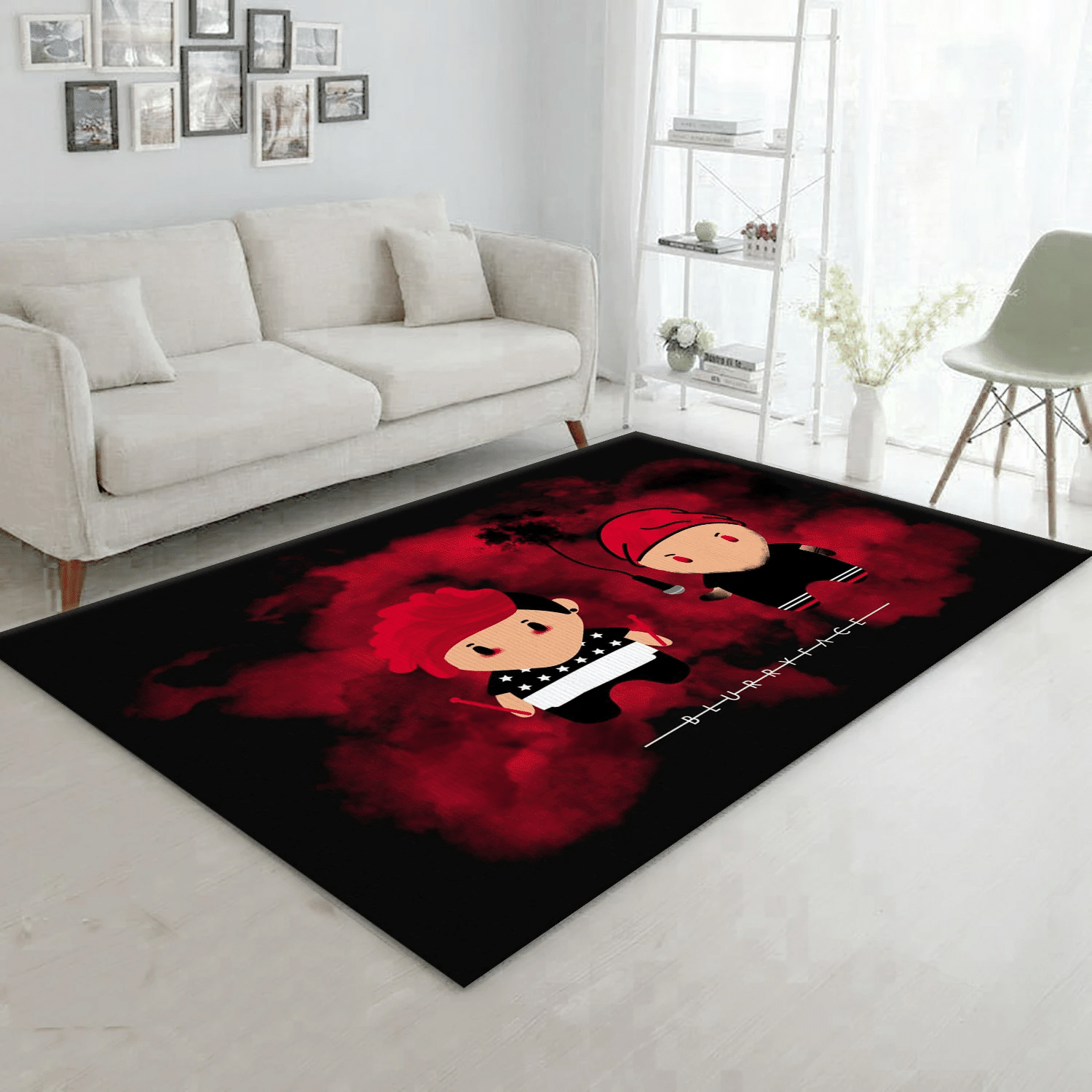 Burryface Twenty One Pilots Music Area Rug For Christmas, Living Room  Rug - Family Gift US Decor - Indoor Outdoor Rugs