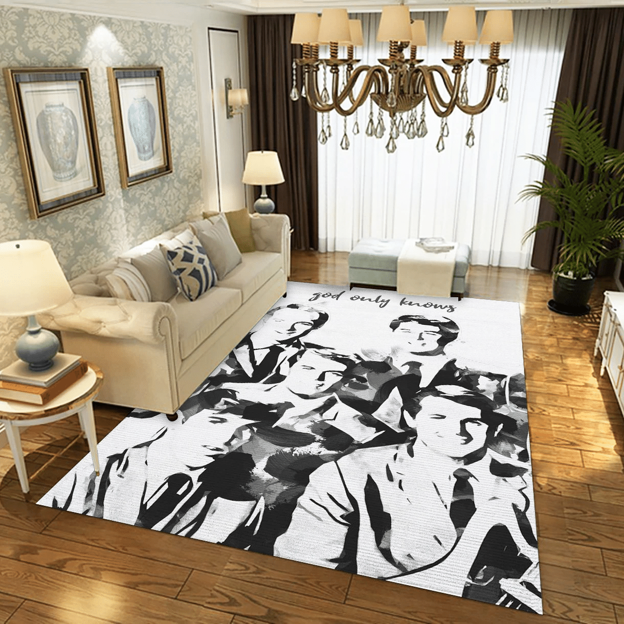 Beach Boys God Only Know Music Area Rug For Christmas, Living Room  Rug - Family Gift US Decor - Indoor Outdoor Rugs