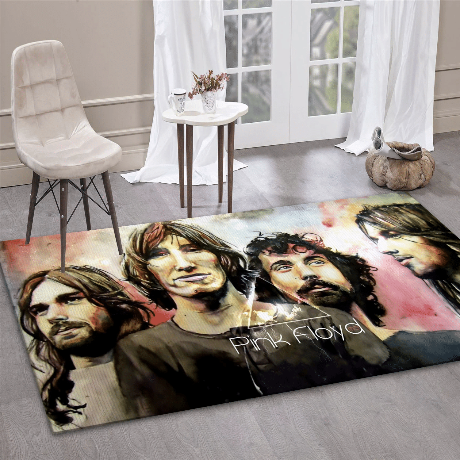 Pink Floyd Band Music Area Rug Carpet, Living Room  Rug - Home Decor - Indoor Outdoor Rugs