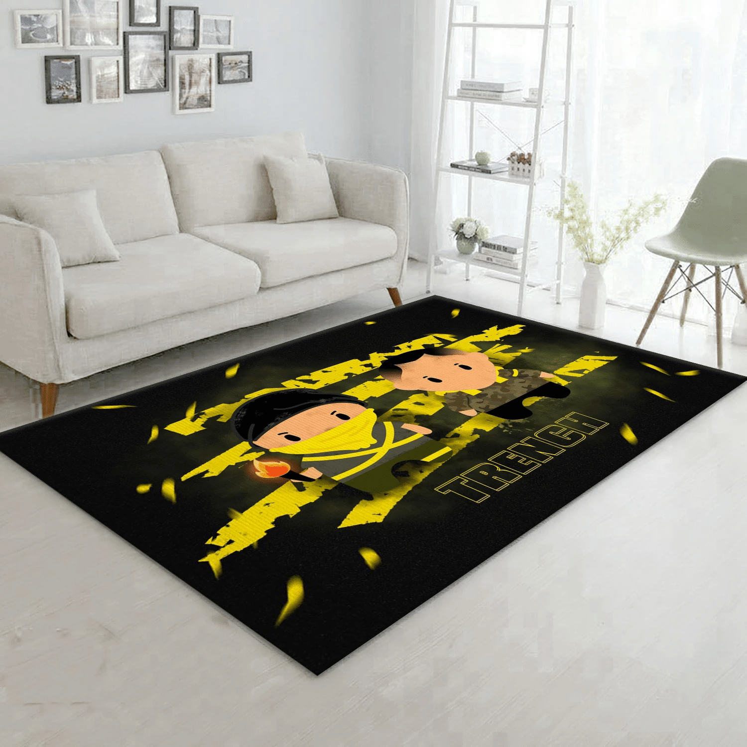 Trench Twenty One Pilots 1 Music Area Rug, Living Room  Rug - Floor Decor - Indoor Outdoor Rugs