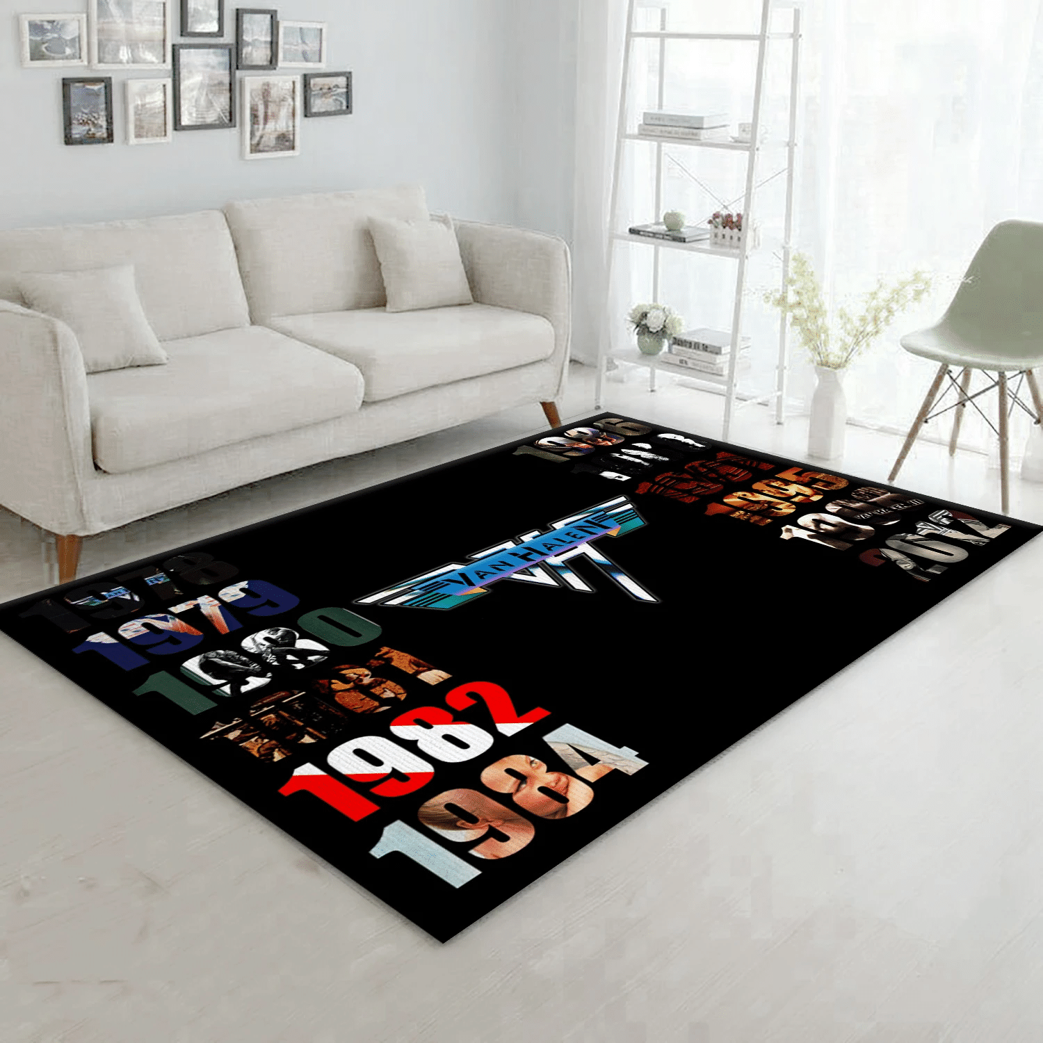 Van Halen Hot Event Music Area Rug For Christmas, Living Room Rug - US Gift Decor - Indoor Outdoor Rugs