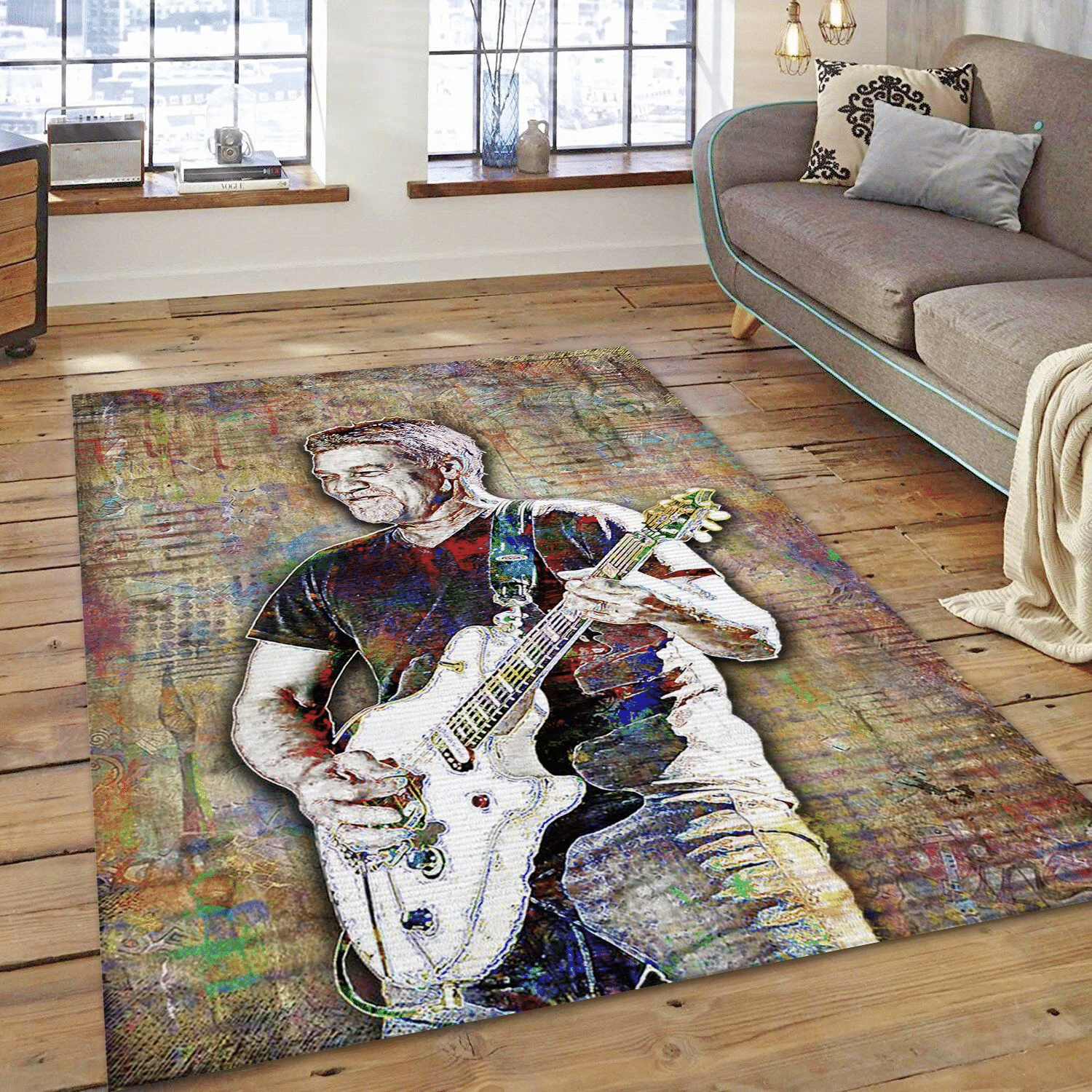 Evd Van Halen 3 Music Area Rug, Living Room  Rug - Family Gift US Decor - Indoor Outdoor Rugs