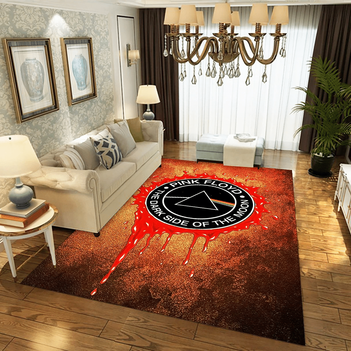 Pink Floyd Music Area Rug, Living Room  Rug - Christmas Gift US Decor - Indoor Outdoor Rugs