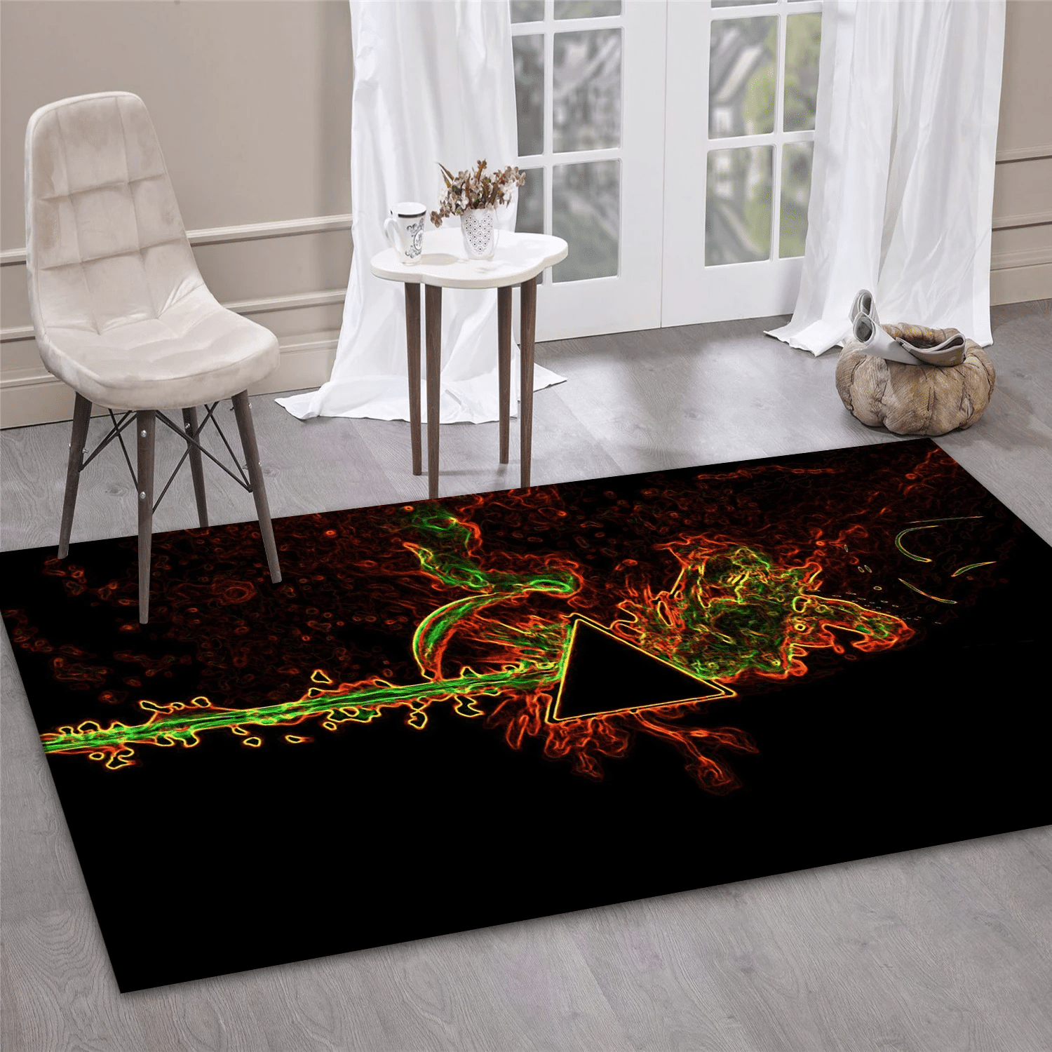 Pink Floyd Music Band Music Area Rug, Living Room  Rug - Christmas Gift US Decor - Indoor Outdoor Rugs