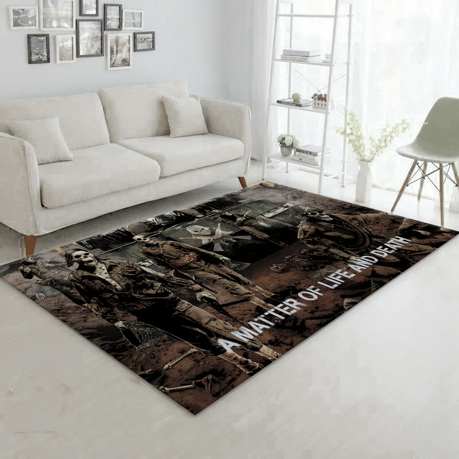 Iron Maiden Album V3 Area Rug, Living Room  Rug - Christmas Gift US Decor - Indoor Outdoor Rugs