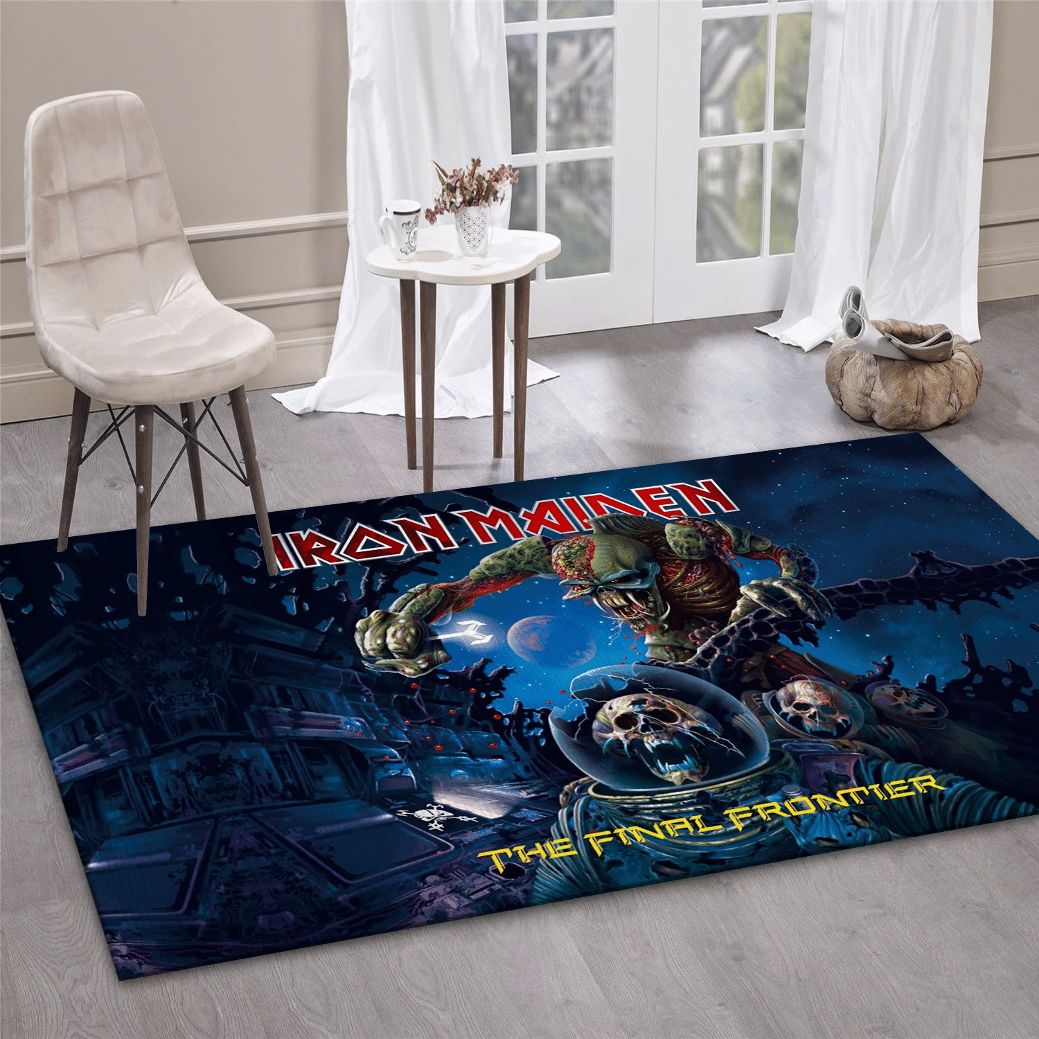 Iron Maiden2 Music Area Rug For Christmas, Living Room  Rug - Floor Decor - Indoor Outdoor Rugs