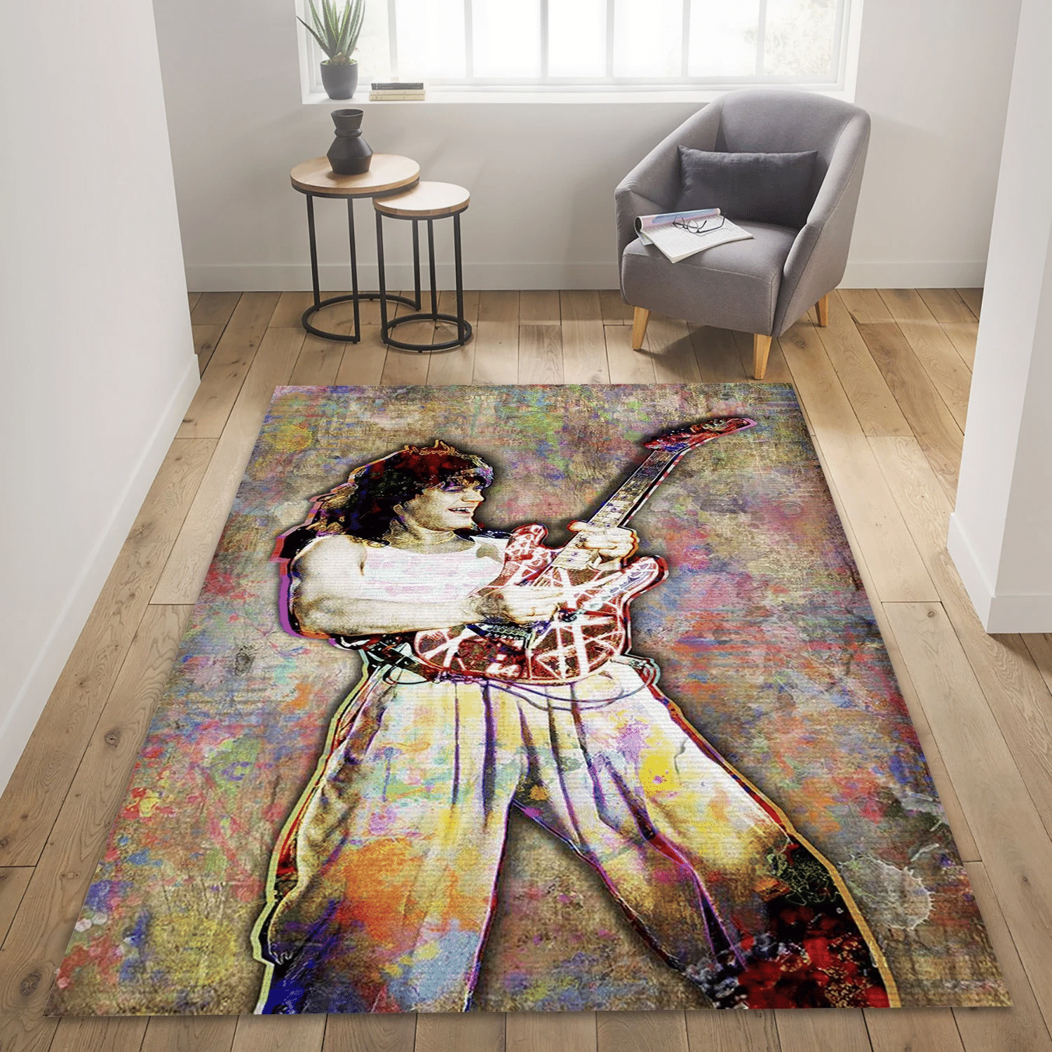 Evd Van Halen 2 Music Area Rug Carpet, Living Room  Rug - Christmas Gift US Decor - Indoor Outdoor Rugs