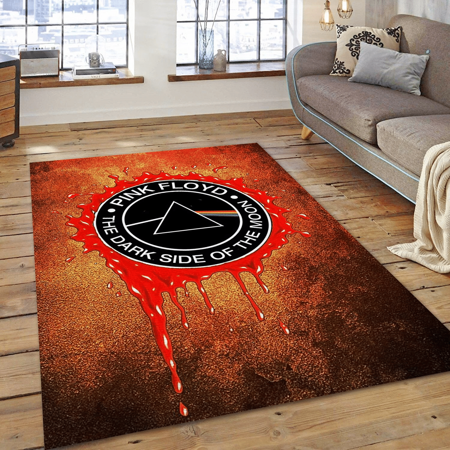 Pink Floyd Music Area Rug, Living Room  Rug - Christmas Gift US Decor - Indoor Outdoor Rugs