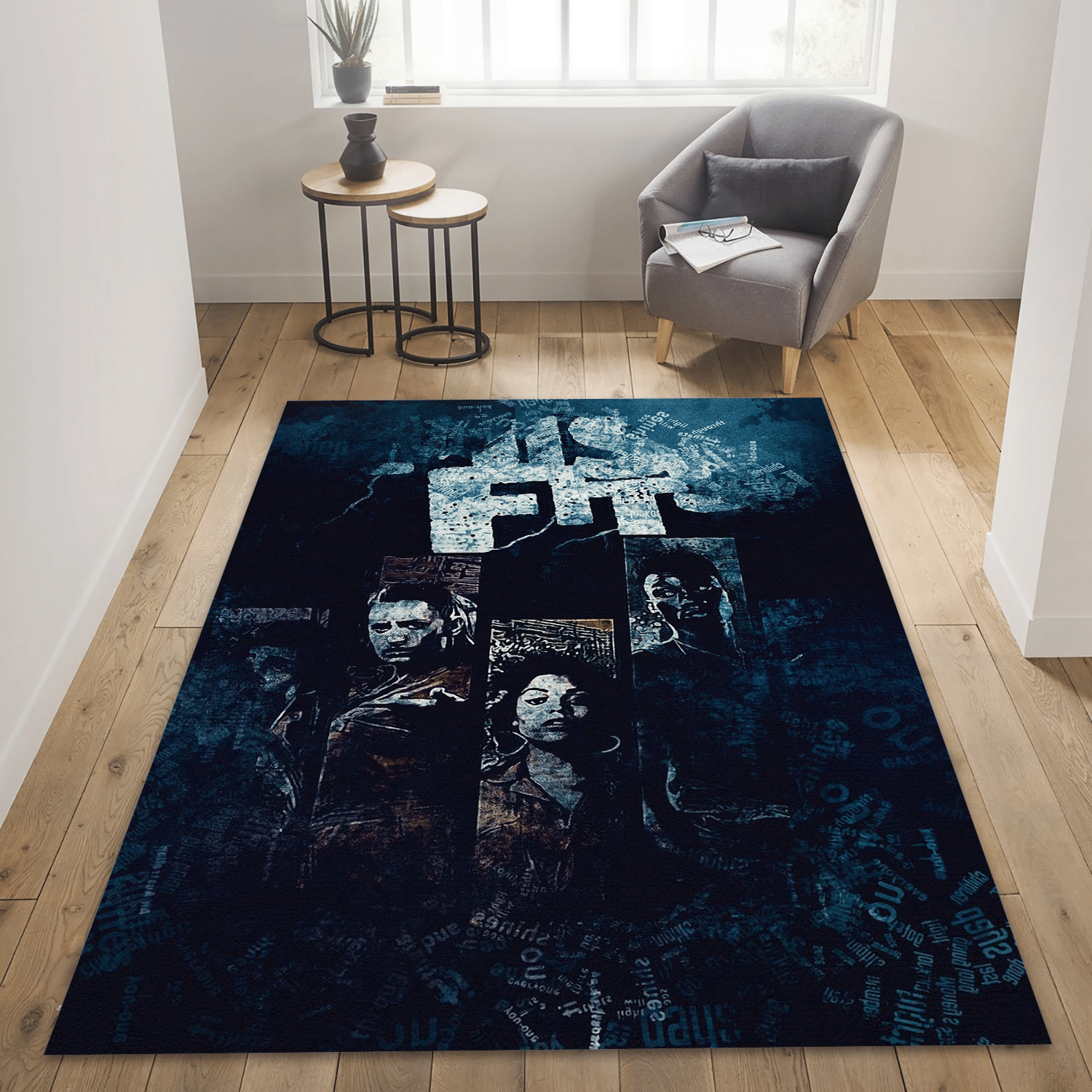 Misfits 1 Music Area Rug Carpet, Living Room  Rug - Christmas Gift US Decor - Indoor Outdoor Rugs