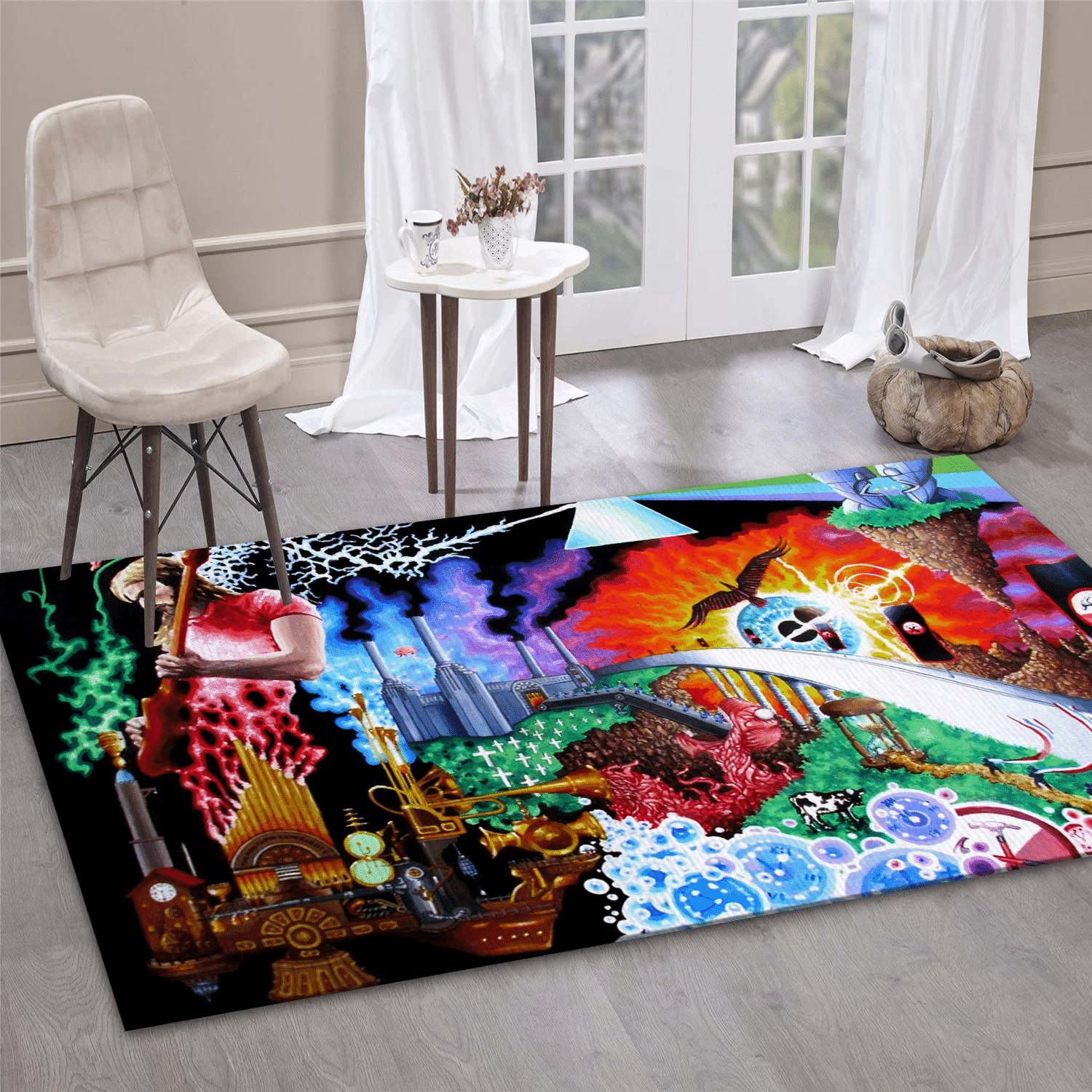 Pink Floyd Hot Album Music Area Rug For Christmas, Living Room  Rug - US Gift Decor - Indoor Outdoor Rugs