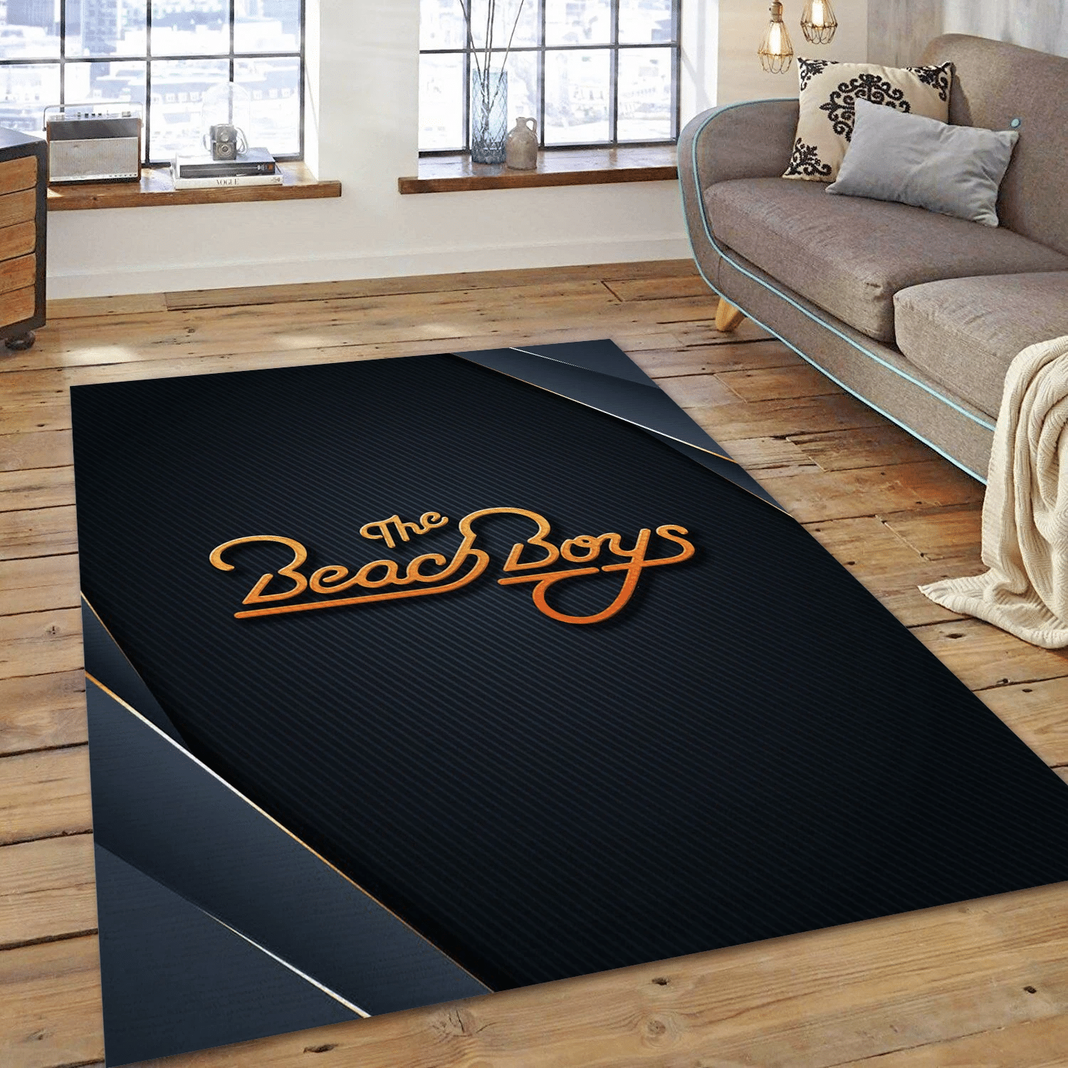 The Beach Boys 2 Music Area Rug Carpet, Living Room  Rug - Family Gift US Decor - Indoor Outdoor Rugs