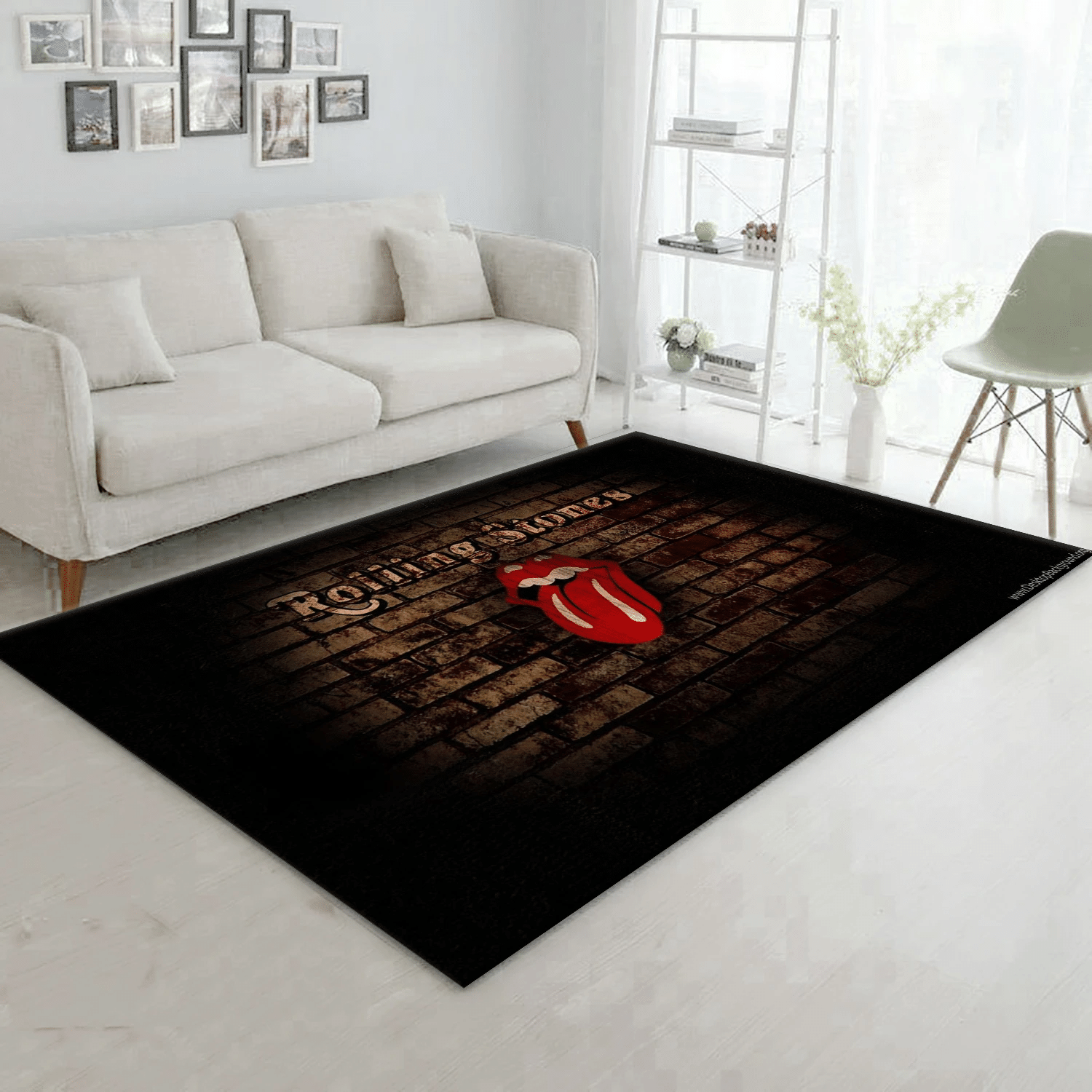 The Rolling Stones Logo 4 Music Area Rug For Christmas, Living Room  Rug - Family Gift US Decor - Indoor Outdoor Rugs