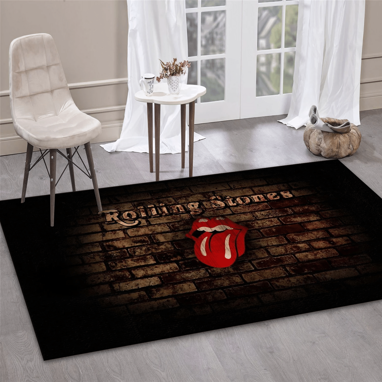 The Rolling Stones Logo 4 Music Area Rug For Christmas, Living Room  Rug - Family Gift US Decor - Indoor Outdoor Rugs